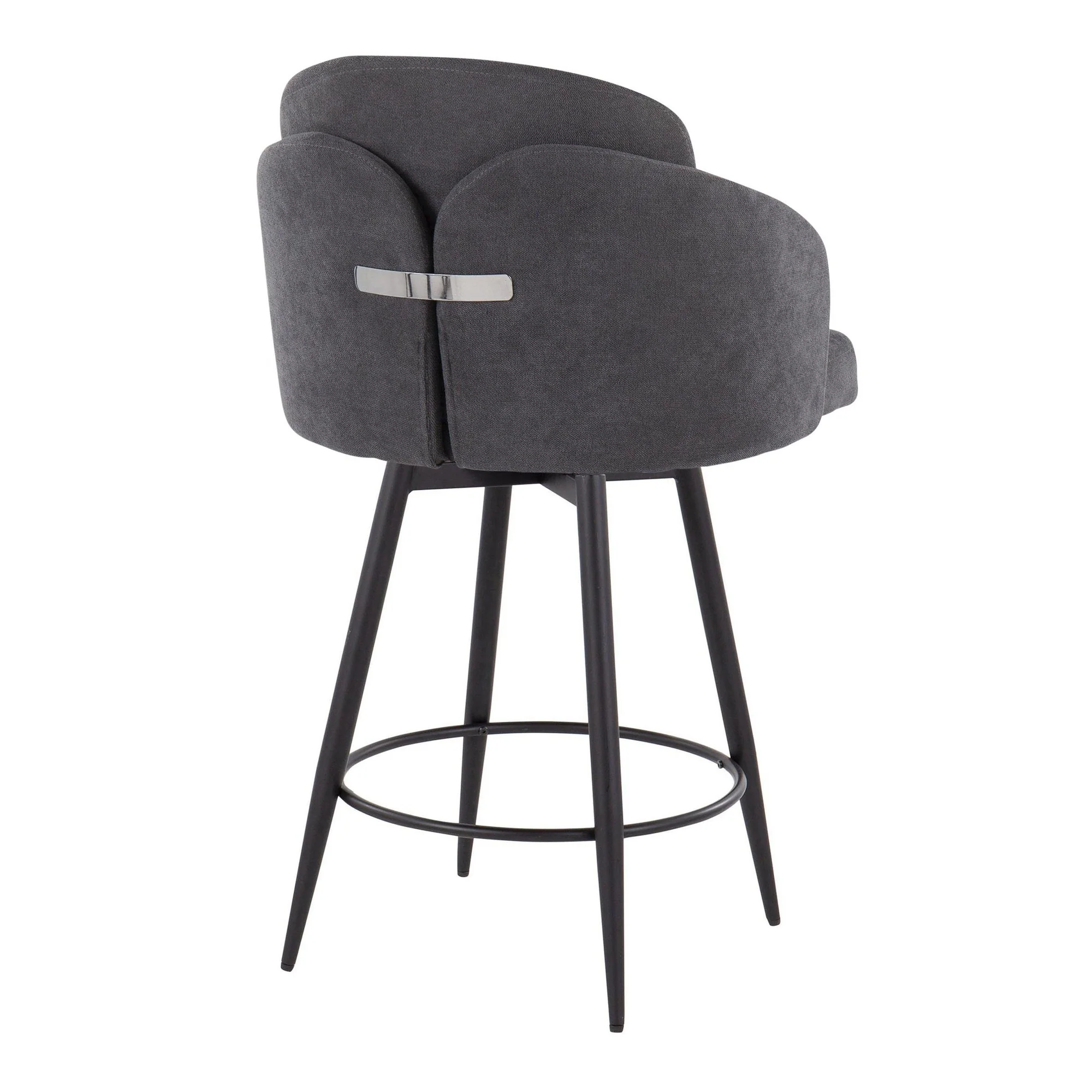 Dahlia 26" Fixed-Height Counter Stool - Set of 2 Cream By LumiSource - Image 13