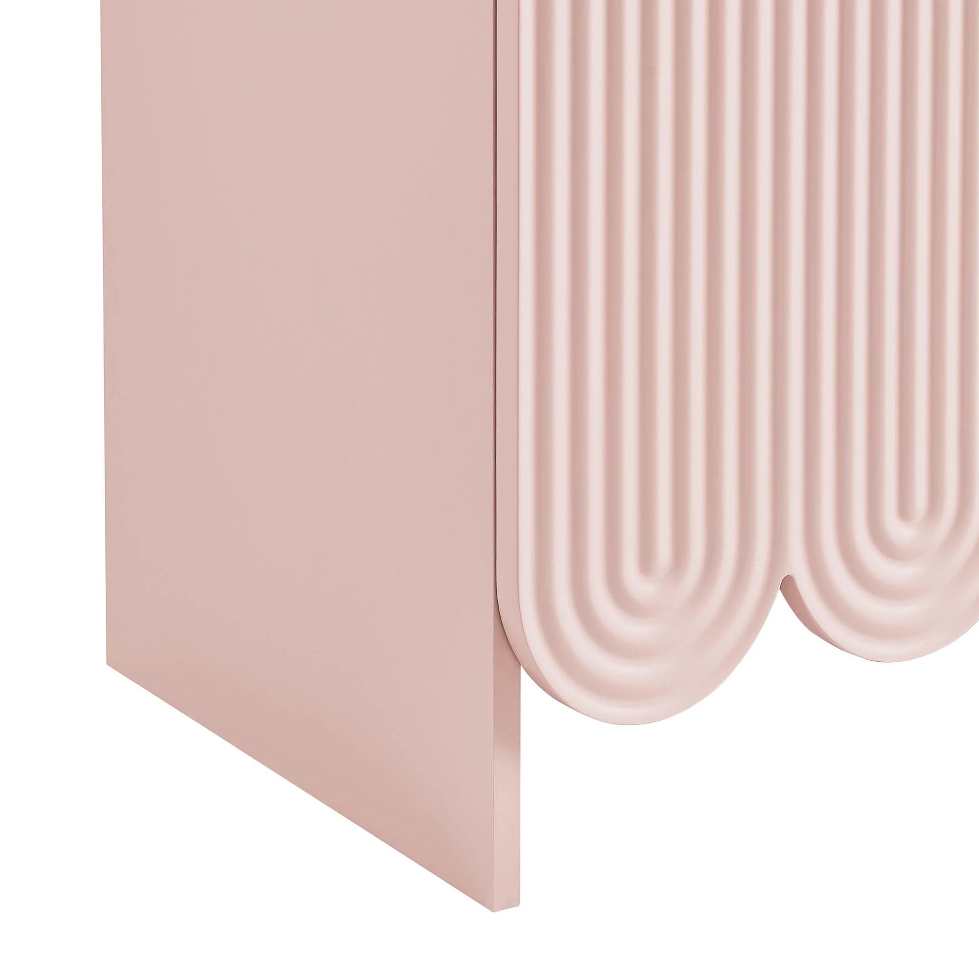 Dahlia 78 Inch Fluted and Scalloped Arched Storage Cabinet by Modway - Image 25