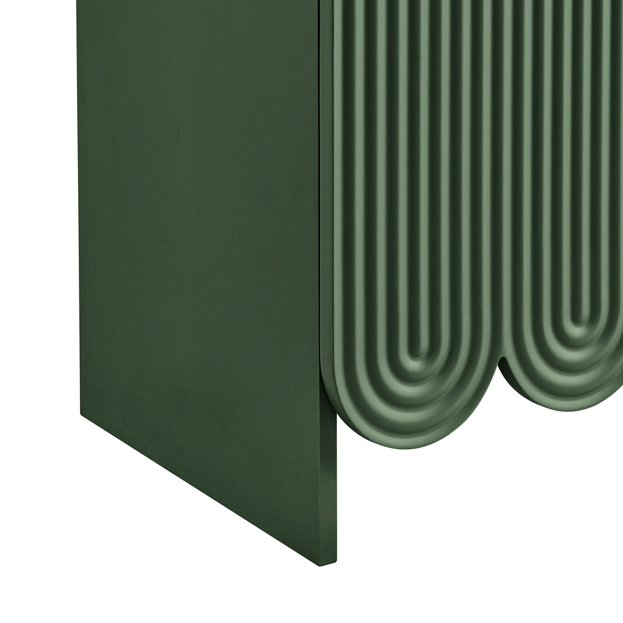 Dahlia 78 Inch Fluted and Scalloped Arched Storage Cabinet by Modway - Image 5