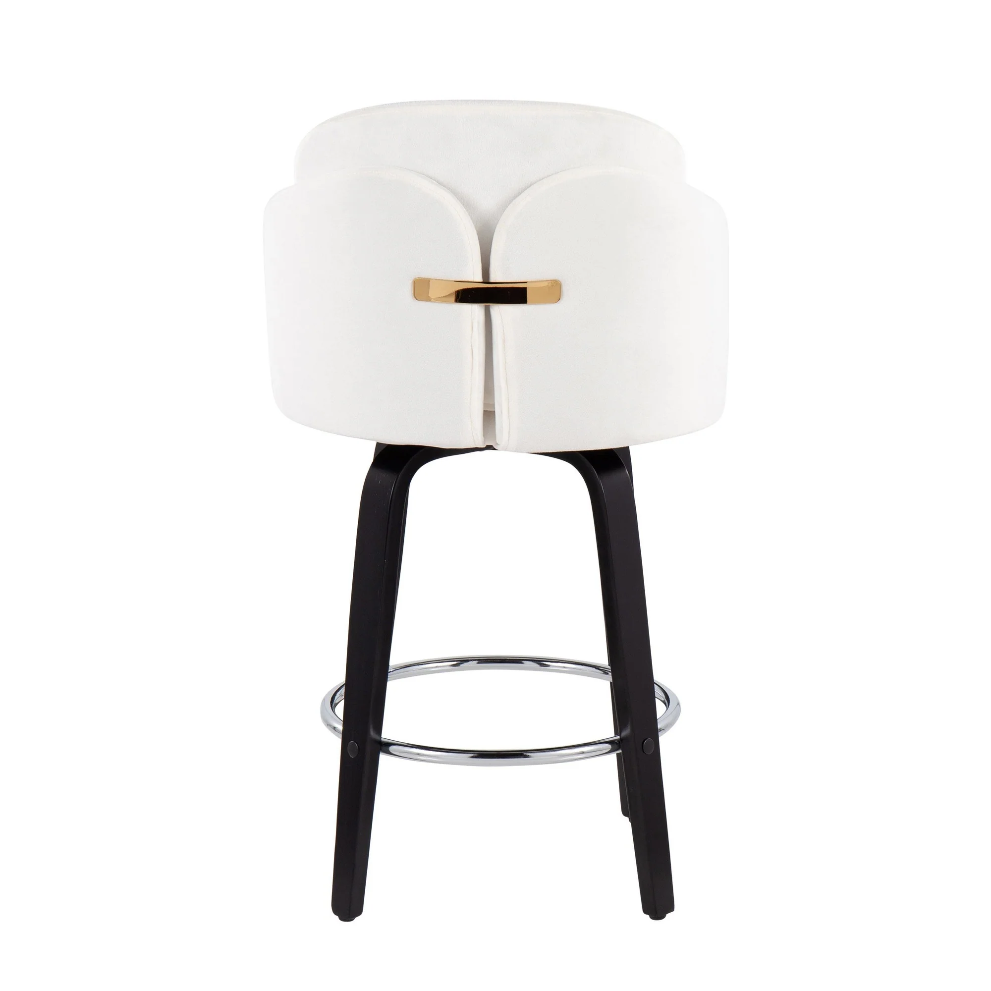 Dahlia Counter Stool - Set of 2 Black By LumiSource - B26-DAHLIA-R2 BKVBK2 - Image 16