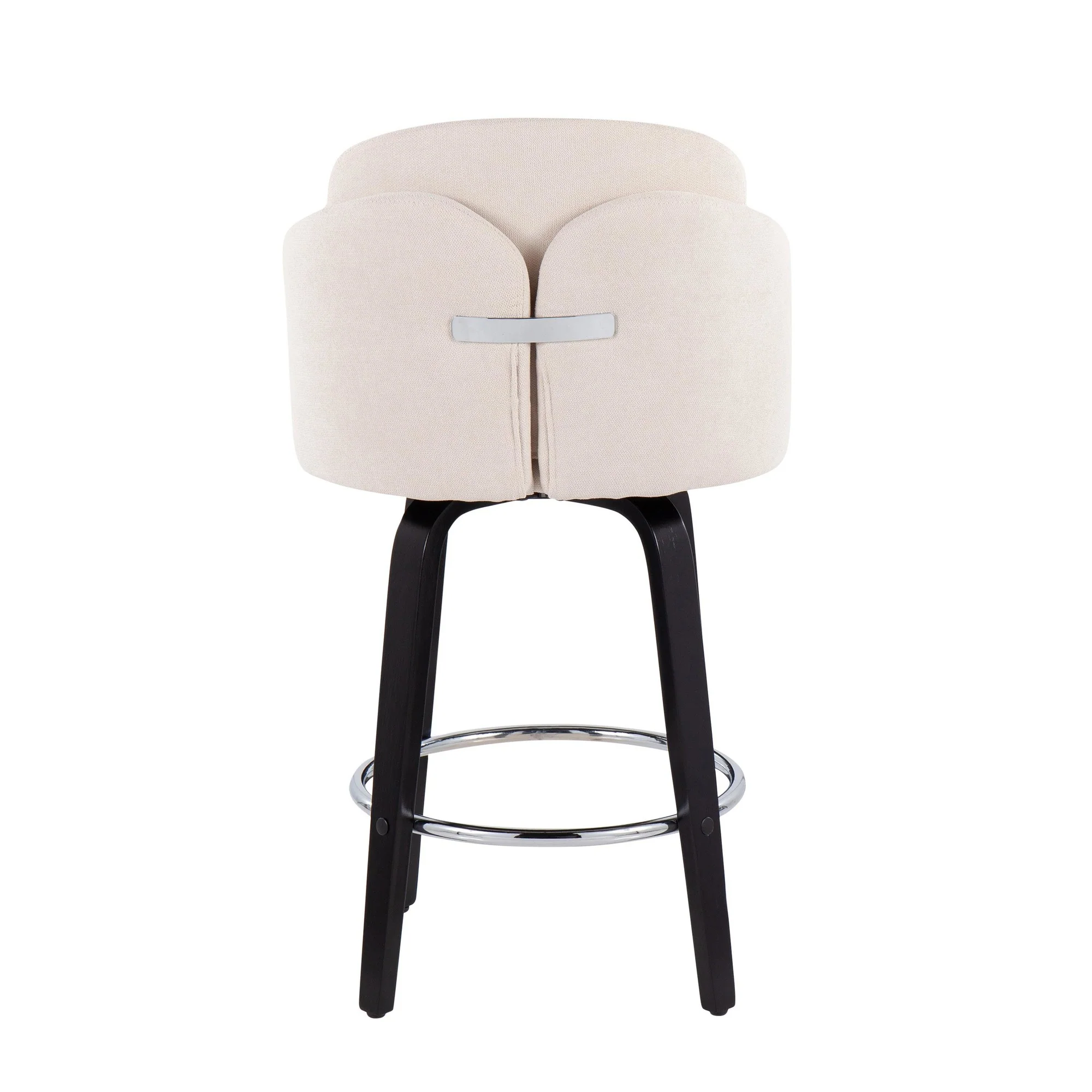 Dahlia Counter Stool - Set of 2 Cream By LumiSource - B26-DAHLIA-R2 BKCR2 - Image 8