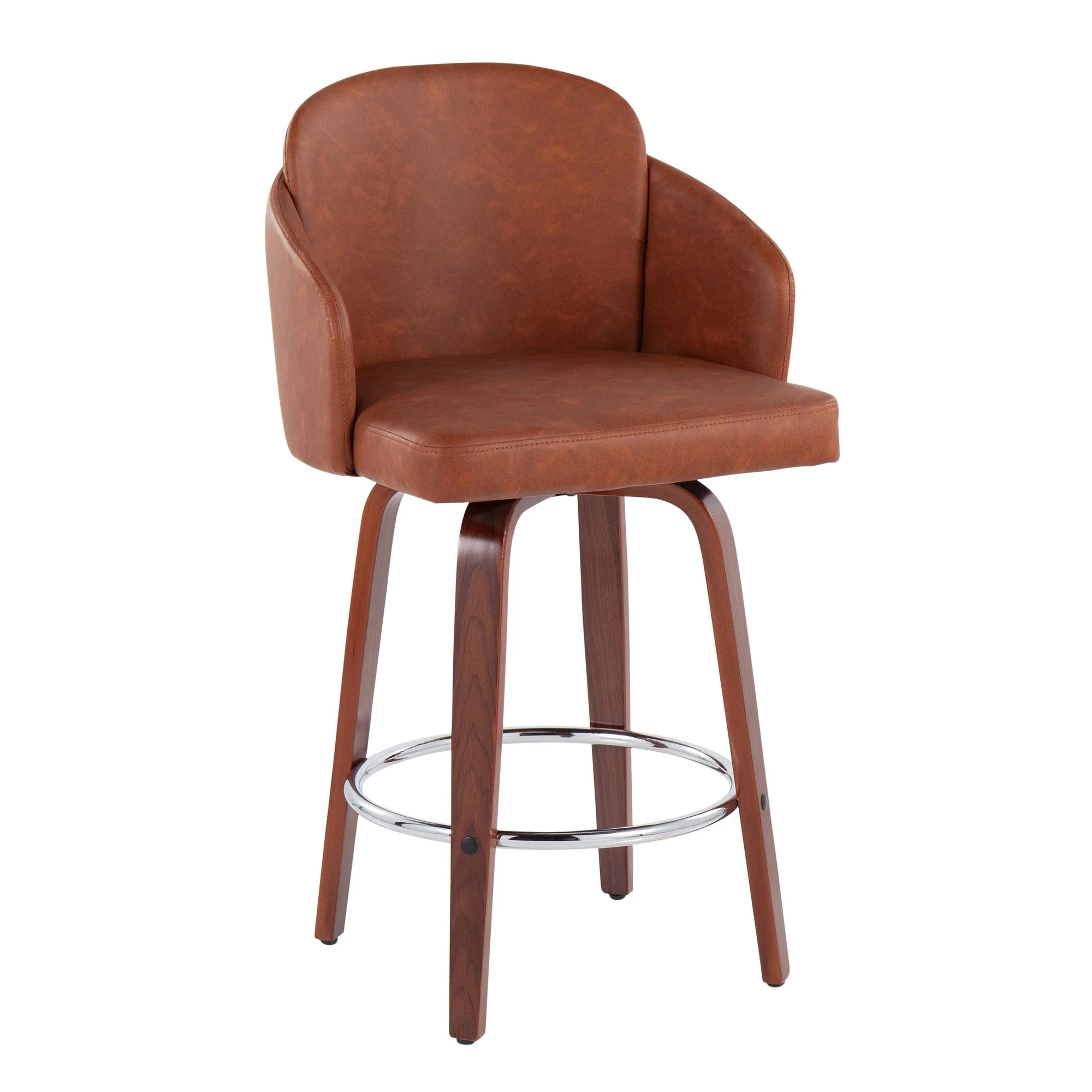 Dahlia Counter Stool - Set of 2 Black By LumiSource - B26-DAHLIA-R2 WLPUBK2 - Image 13