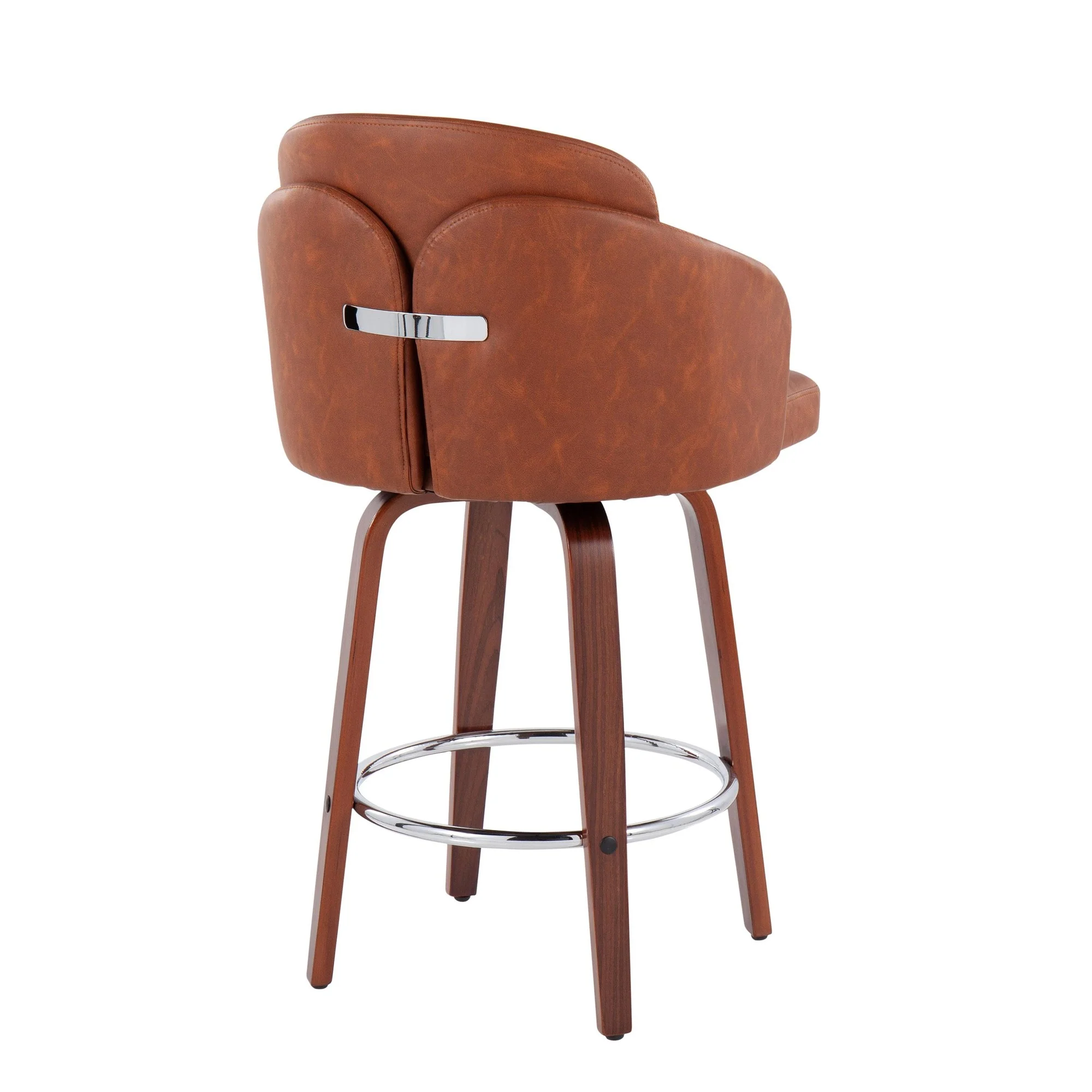 Dahlia Counter Stool - Set of 2 Black By LumiSource - B26-DAHLIA-R2 WLPUBK2 - Image 15