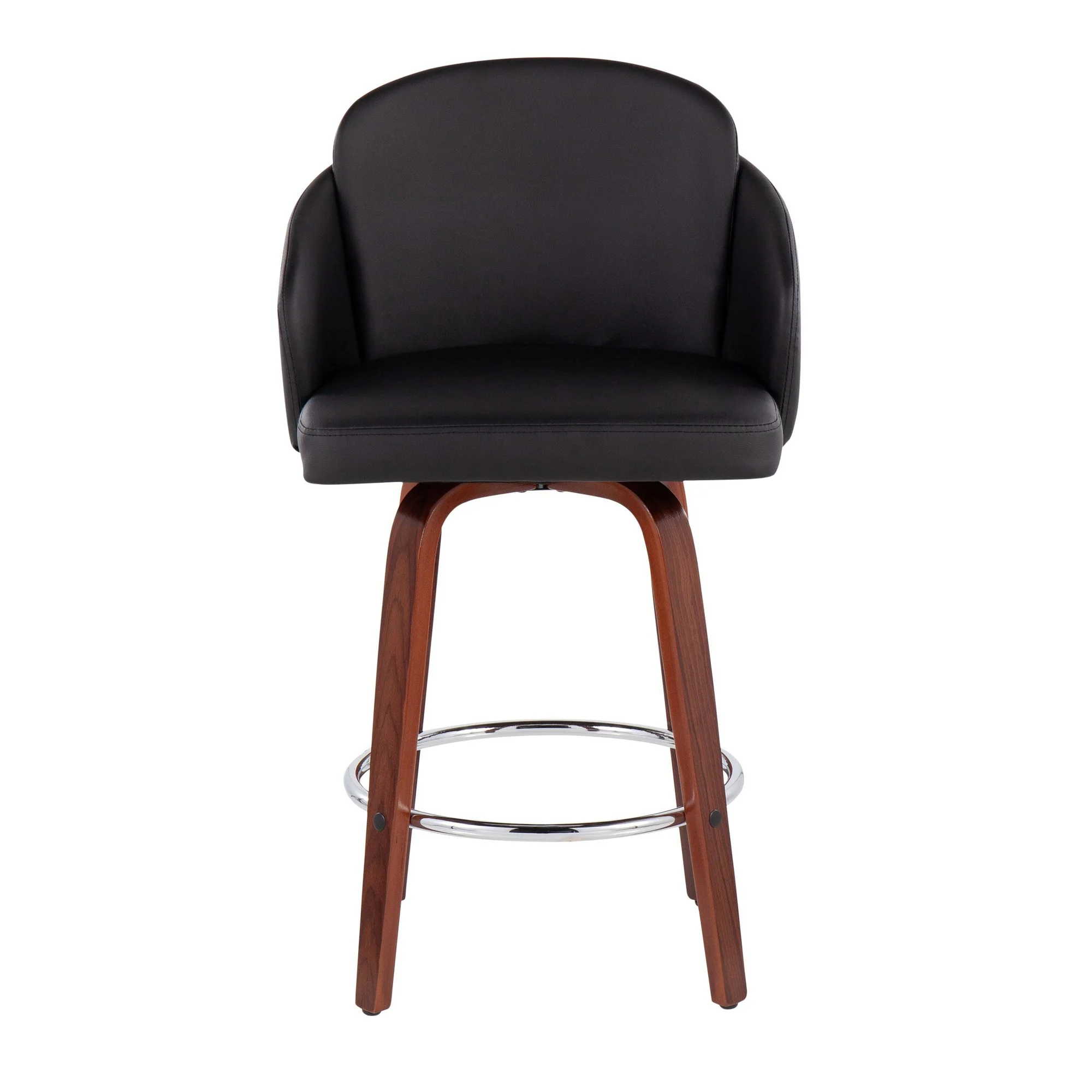 Dahlia Counter Stool - Set of 2 Black By LumiSource - B26-DAHLIA-R2 WLPUBK2 - Image 2