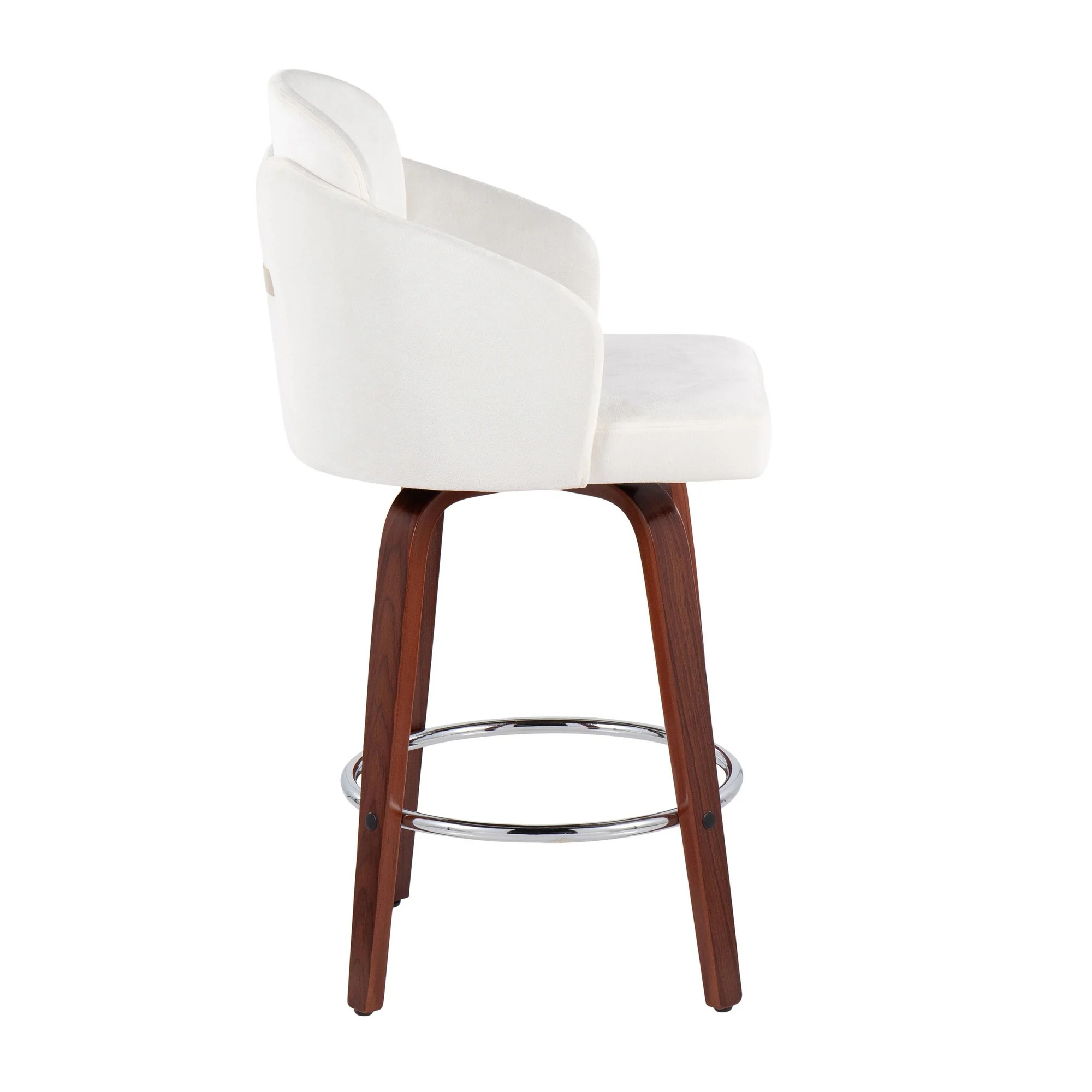 Dahlia Counter Stool - Set of 2 Black By LumiSource - B26-DAHLIA-R2 WLVBK2 - Image 14