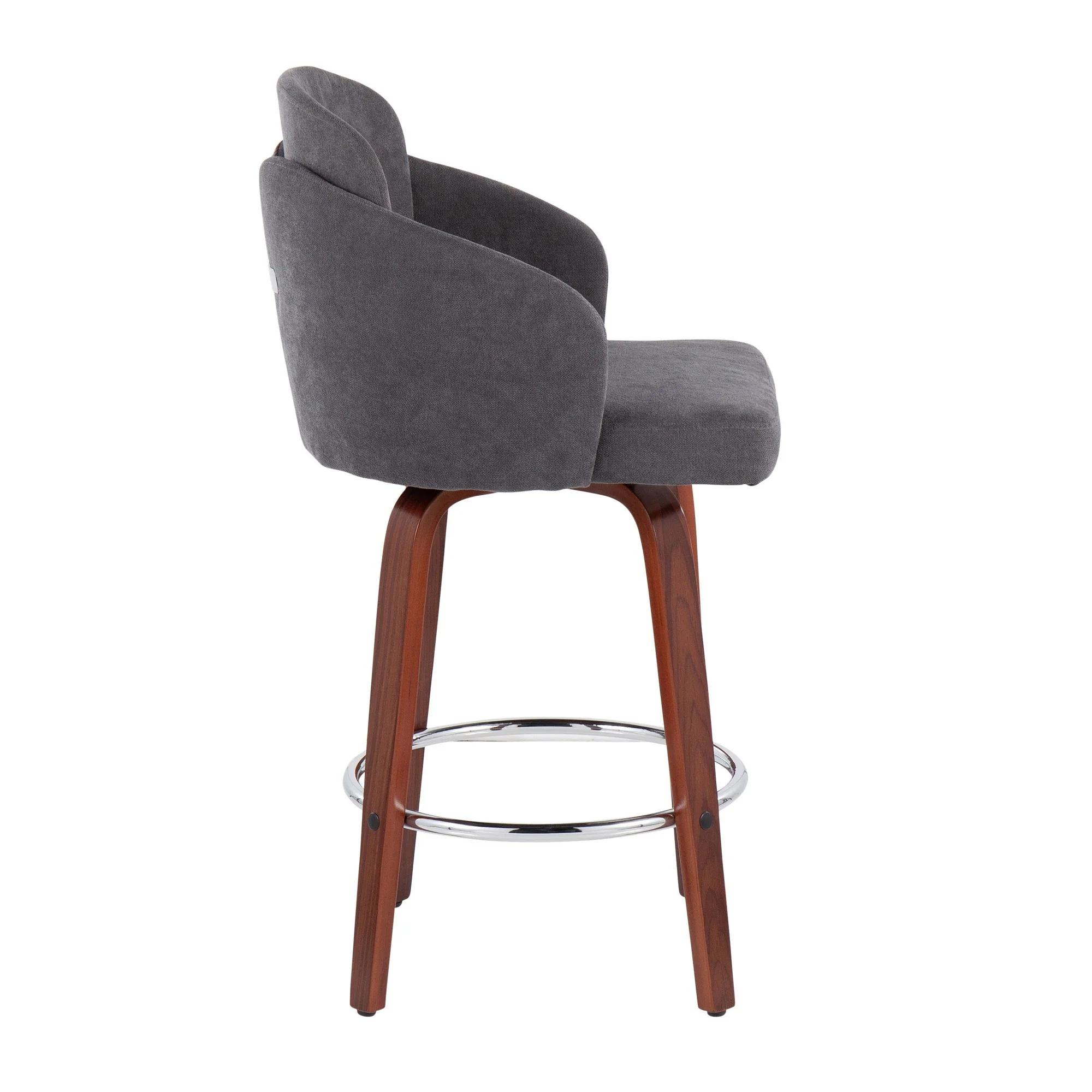 Dahlia Counter Stool - Set of 2 Cream By LumiSource - B26-DAHLIA-R2 WLCR2 - Image 14