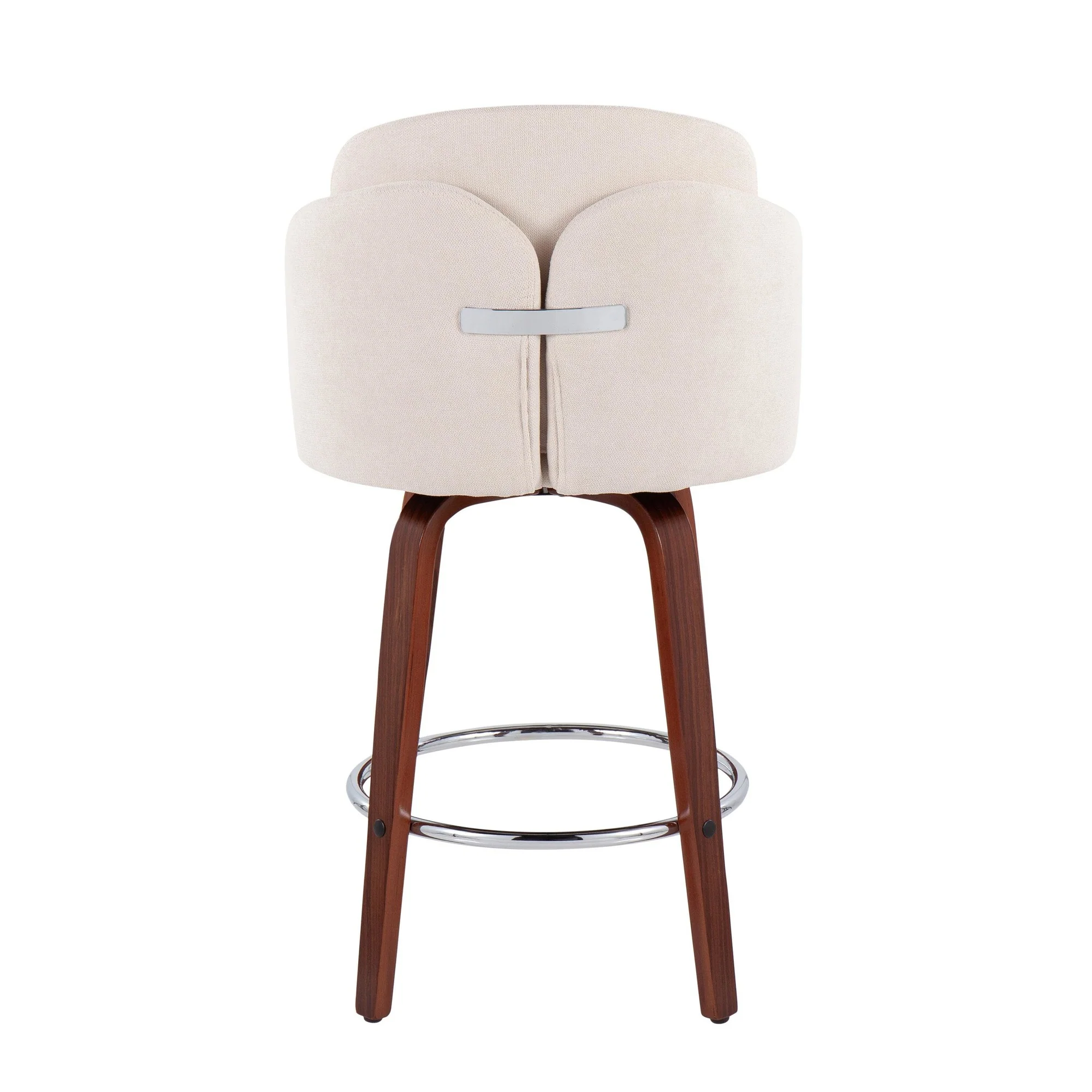 Dahlia Counter Stool - Set of 2 Cream By LumiSource - B26-DAHLIA-R2 WLCR2 - Image 8