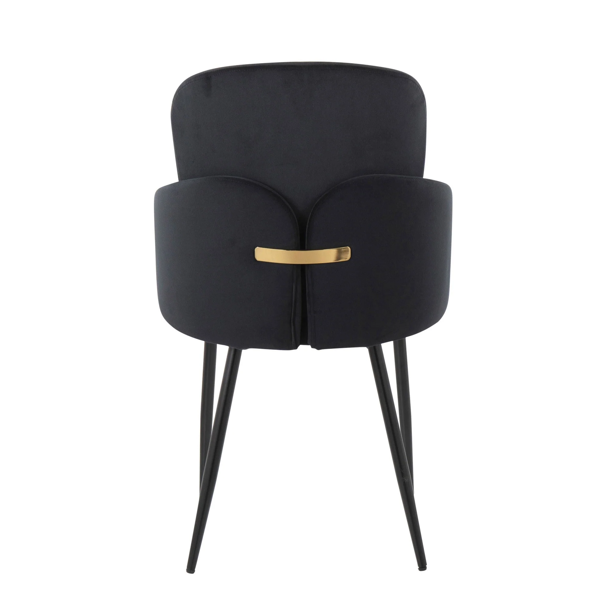 Dahlia Dining Chair - Set of 2 Black By LumiSource - CH-DAHLIA2 BKVBK2 - Image 2