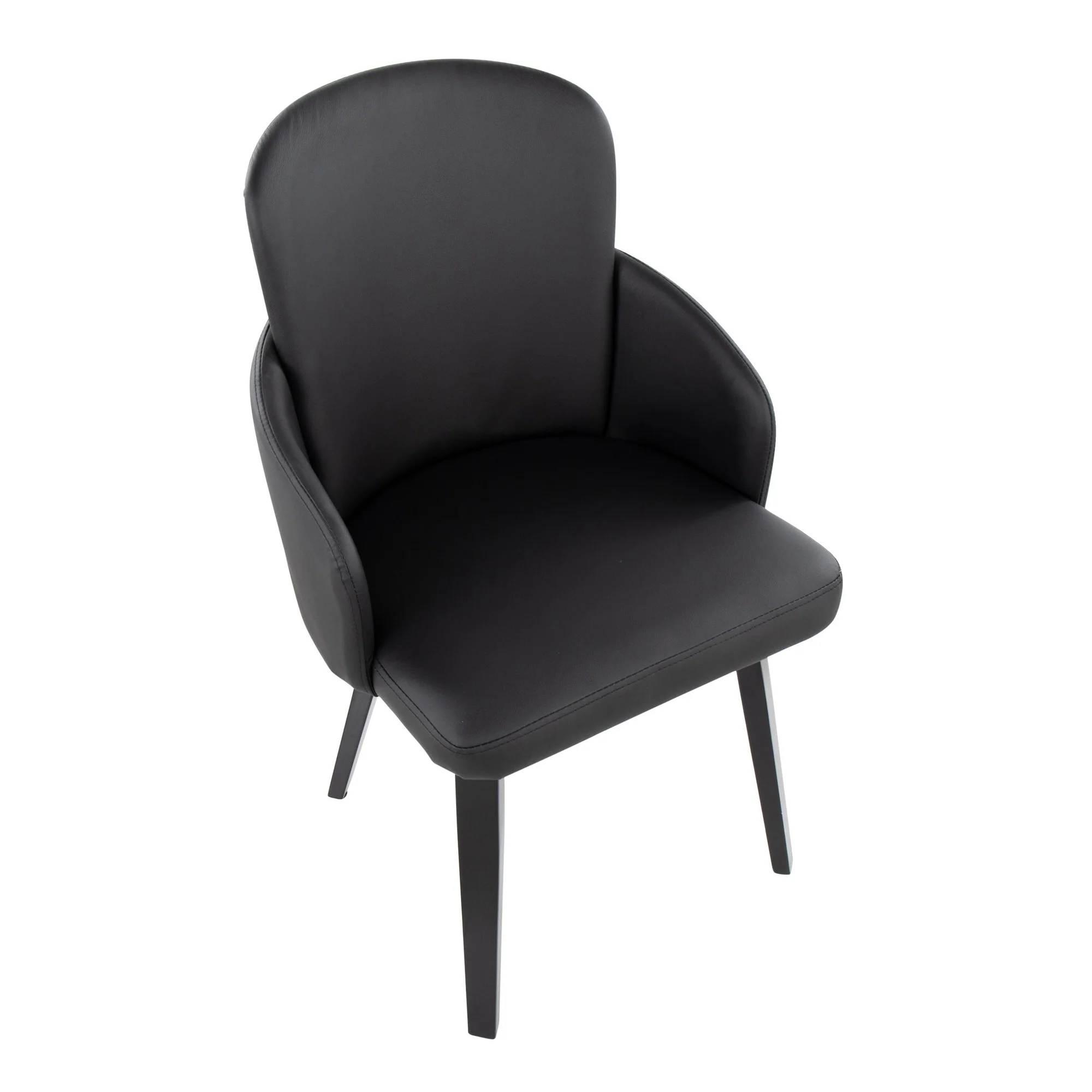 Dahlia Dining Chair - Set of 2 Black By LumiSource - CH-DAHLIA2-W BKBK2 - Image 3