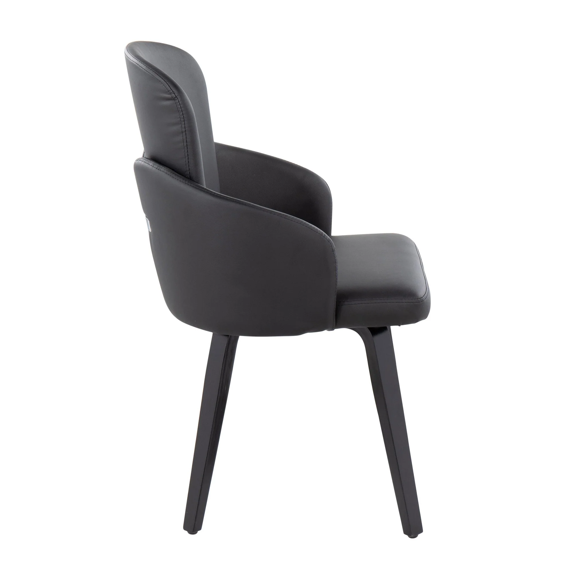 Dahlia Dining Chair - Set of 2 Black By LumiSource - CH-DAHLIA2-W BKBK2 - Image 6