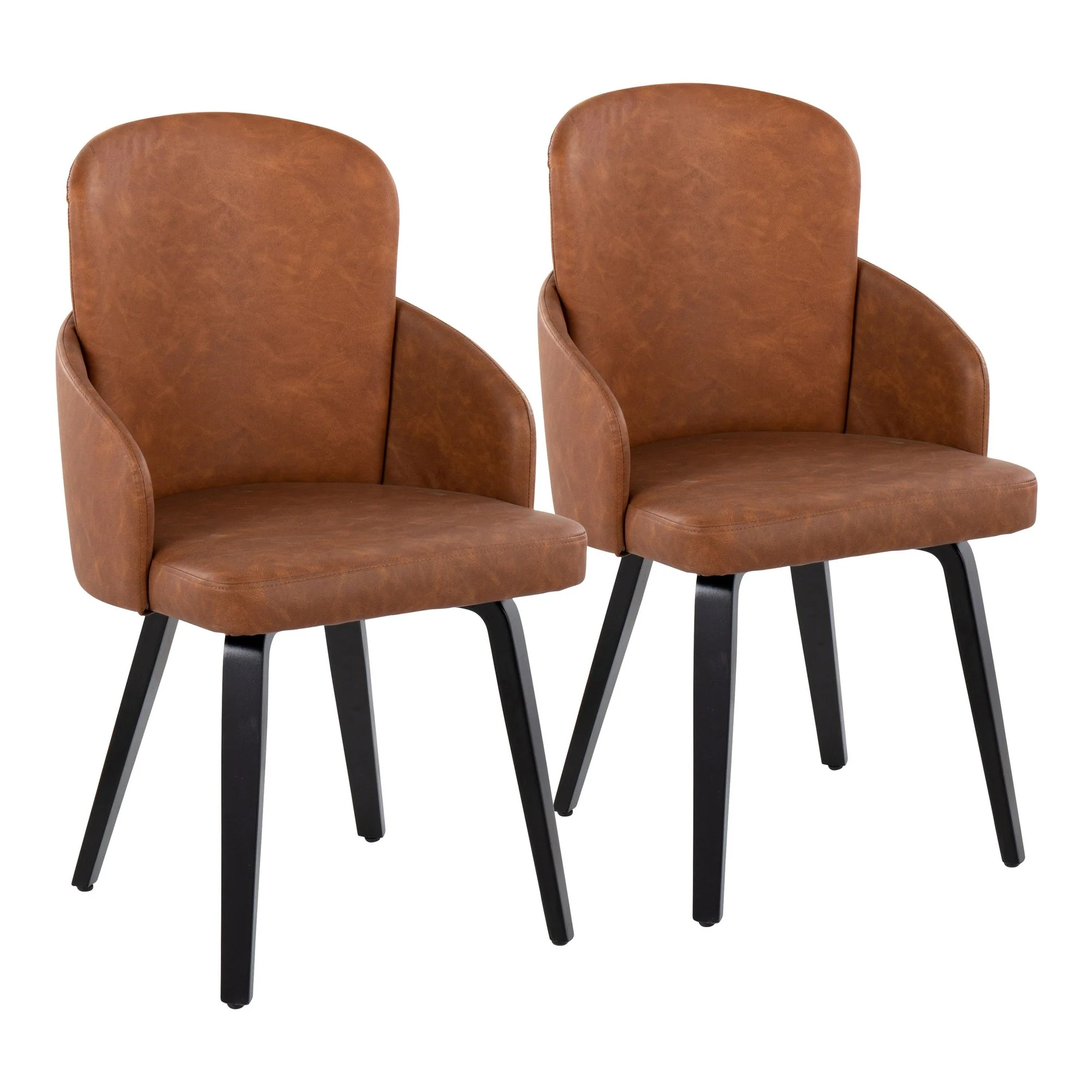 Dahlia Dining Chair - Set of 2 Black By LumiSource - CH-DAHLIA2-W BKBK2 - Image 9