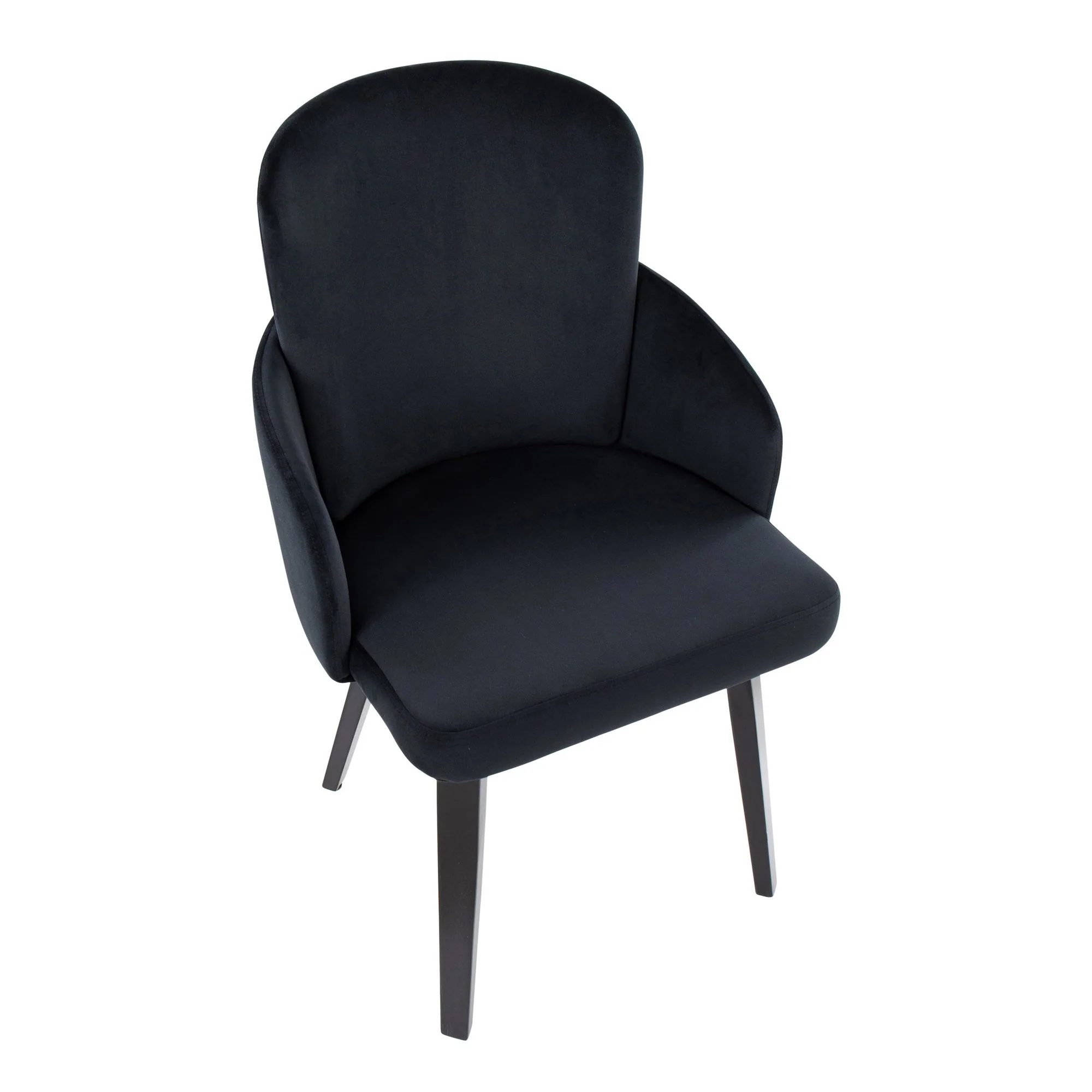 Dahlia Dining Chair - Set of 2 Black By LumiSource - CH-DAHLIA2-W BKVBK2 - Image 3