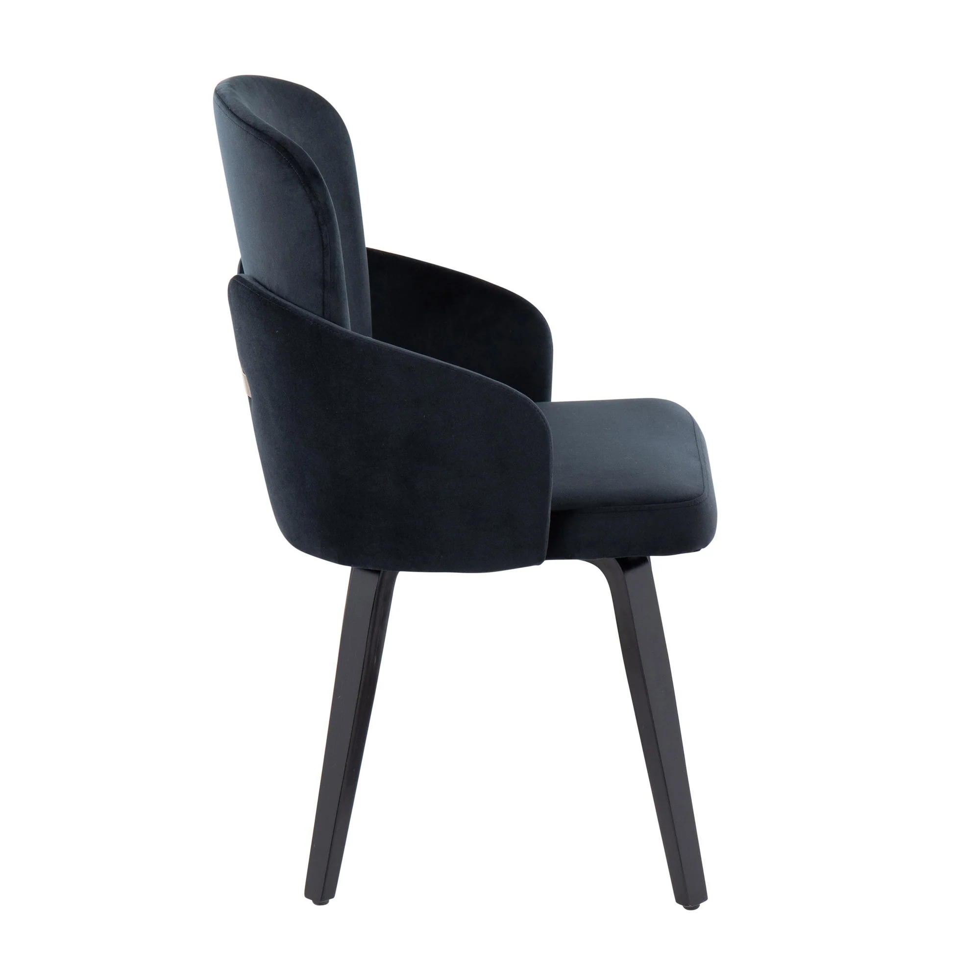 Dahlia Dining Chair - Set of 2 Black By LumiSource - CH-DAHLIA2-W BKVBK2 - Image 6