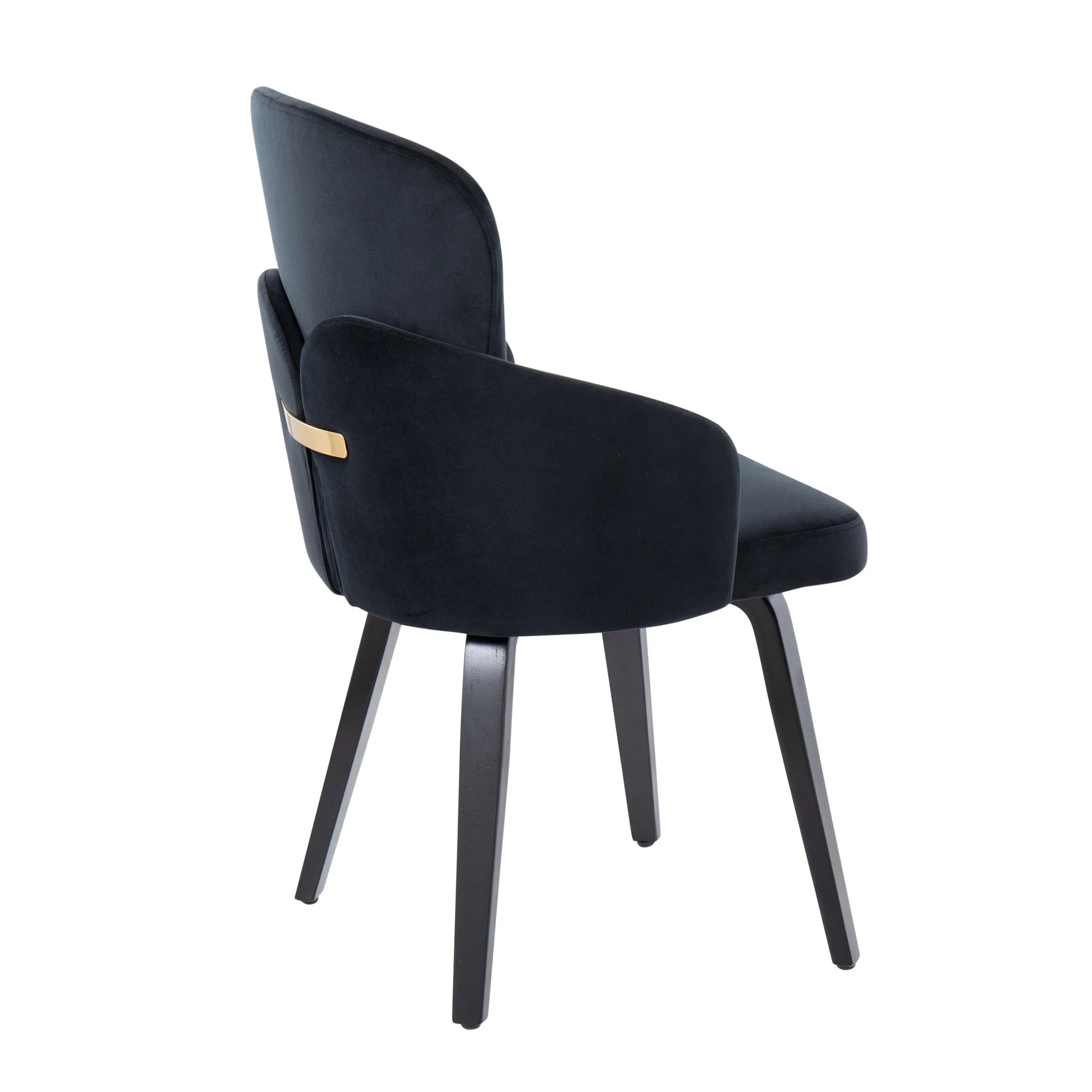 Dahlia Dining Chair - Set of 2 Black By LumiSource - CH-DAHLIA2-W BKVBK2 - Image 7