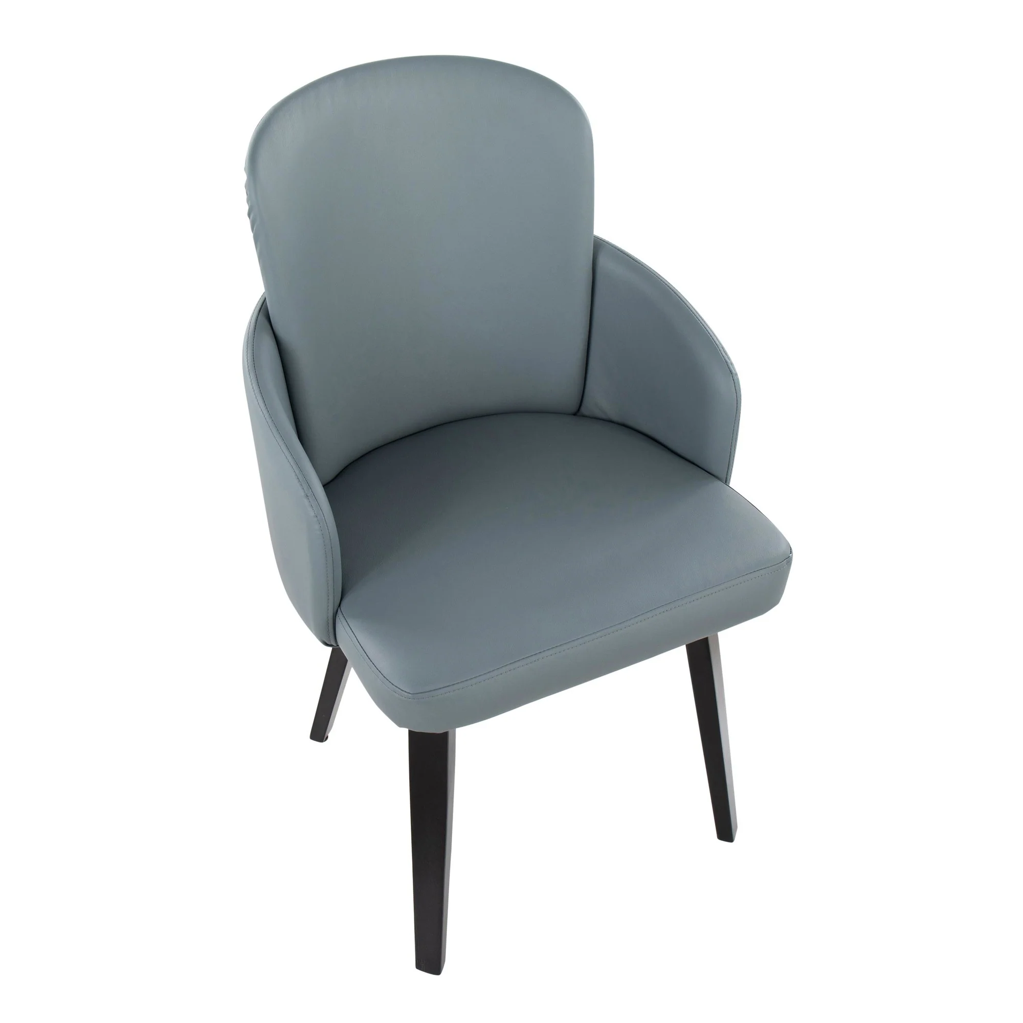 Dahlia Dining Chair - Set of 2 Gray By LumiSource - CH-DAHLIA2-W BKGY2 - Image 3
