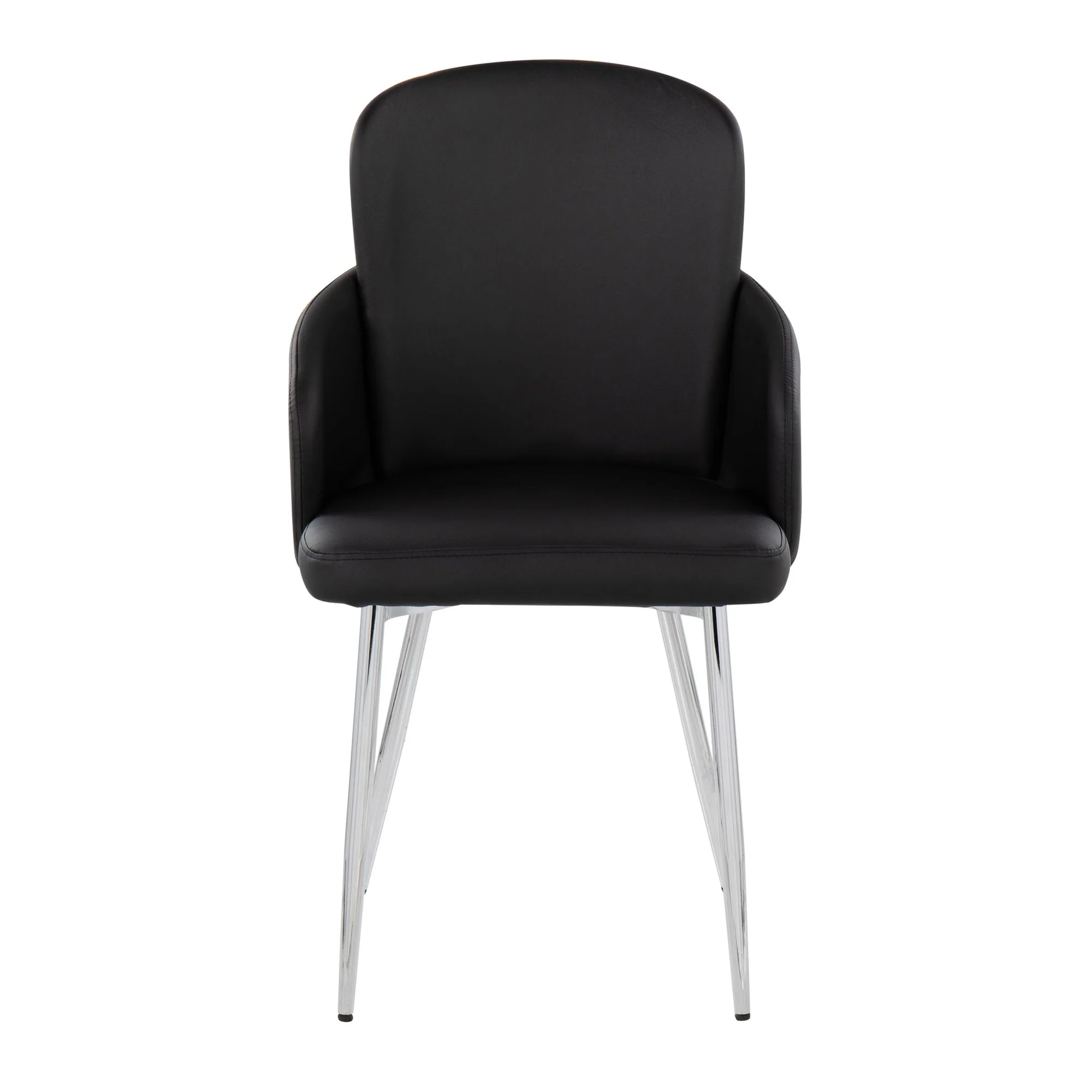 Dahlia Dining Chair - Set of 2 Black By LumiSource - CH-DAHLIA2 SVBK2 - Image 2