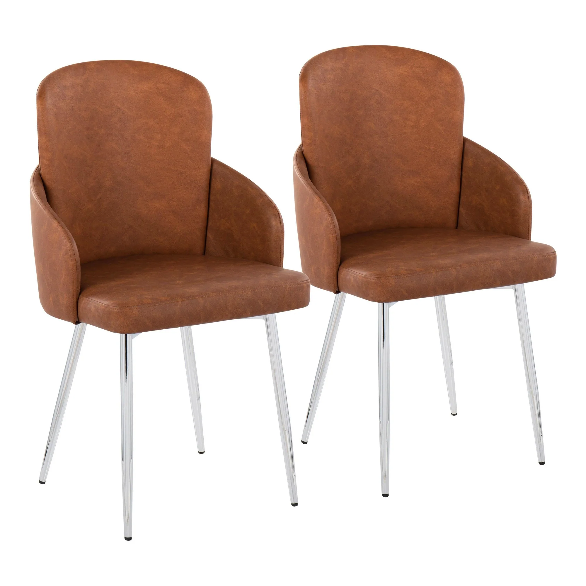 Dahlia Dining Chair - Set of 2 Black By LumiSource - CH-DAHLIA2 SVBK2 - Image 9