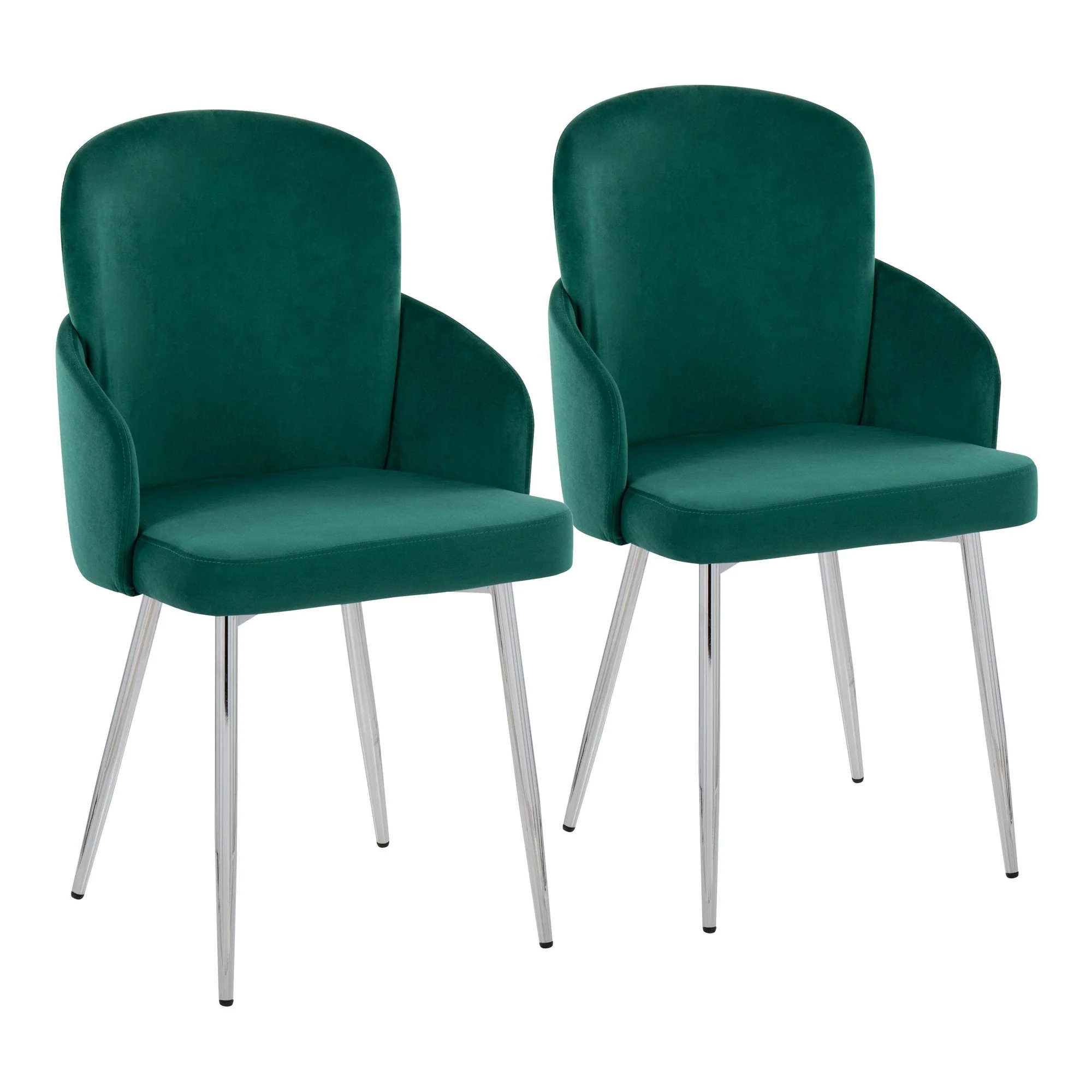 Dahlia Dining Chair - Set of 2 Black By LumiSource - CH-DAHLIA2 SVVBK2 - Image 17