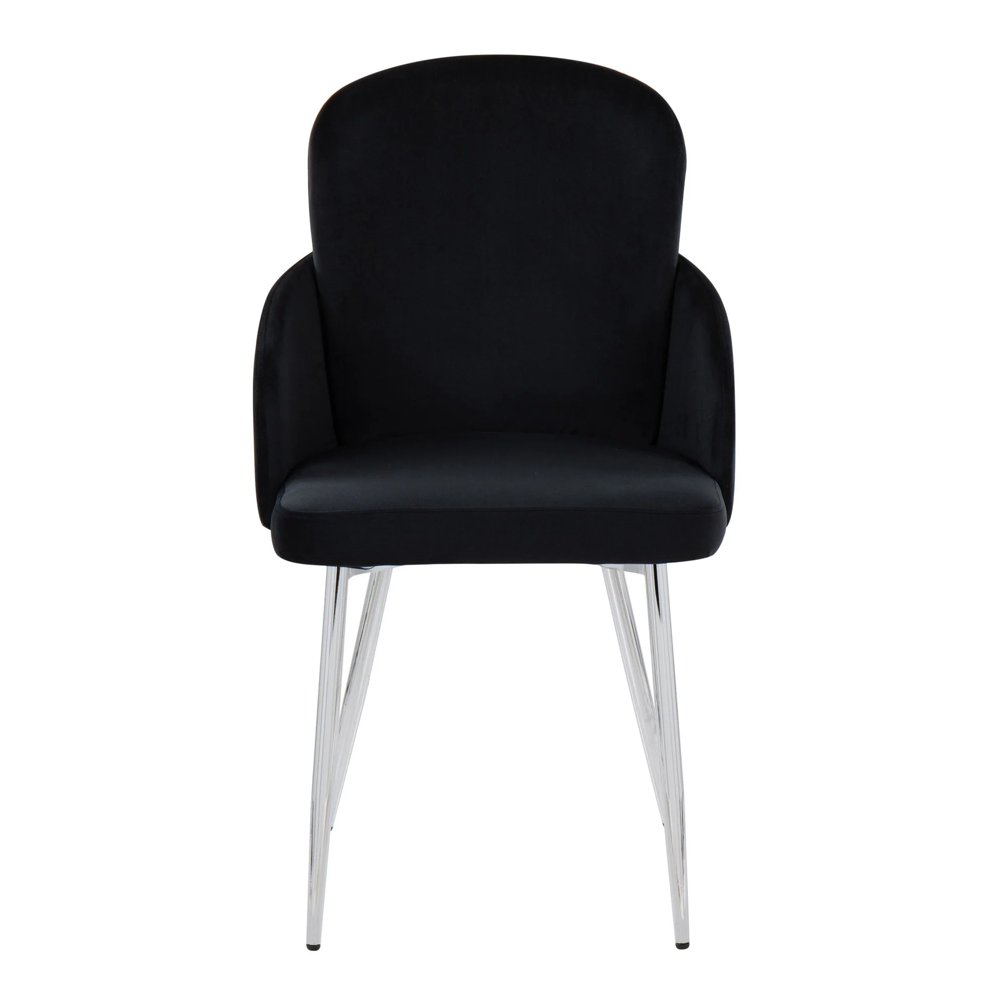 Dahlia Dining Chair - Set of 2 Black By LumiSource - CH-DAHLIA2 SVVBK2 - Image 2
