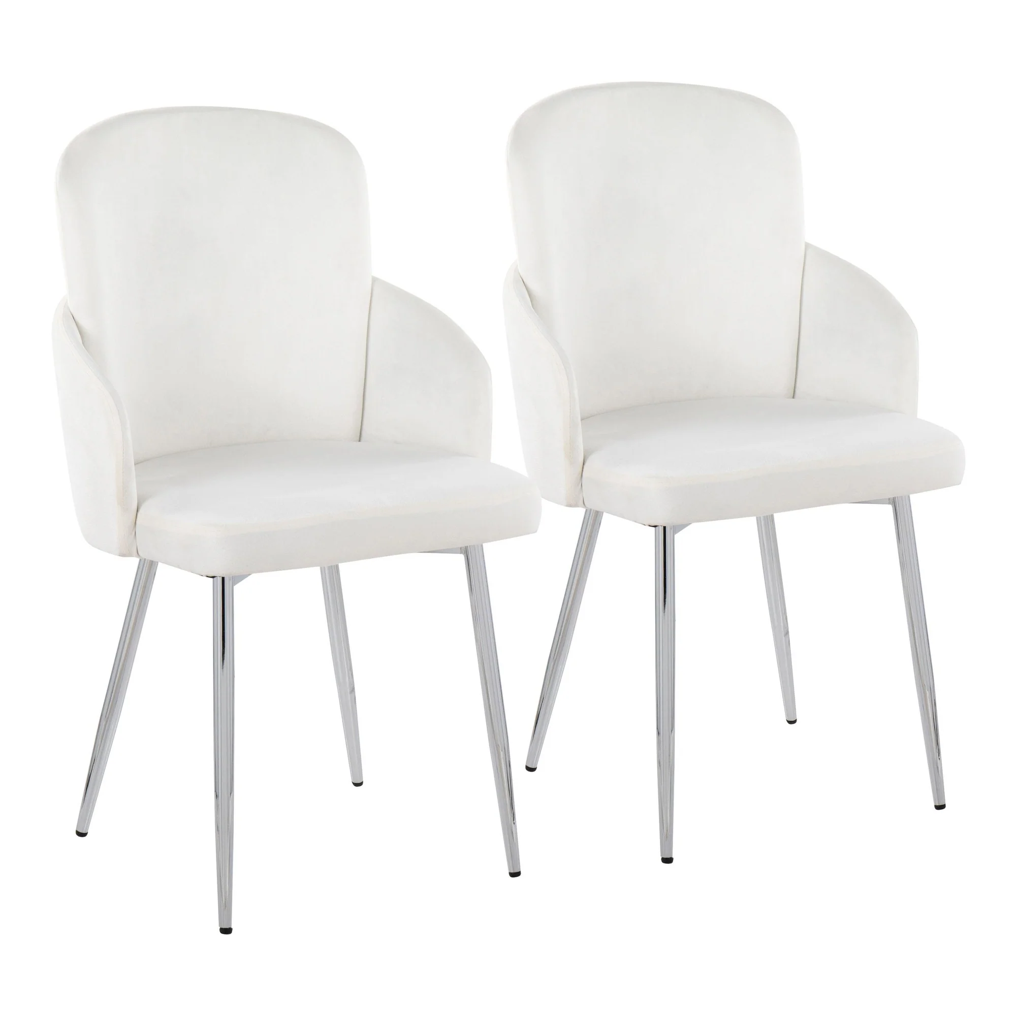 Dahlia Dining Chair - Set of 2 Black By LumiSource - CH-DAHLIA2 SVVBK2 - Image 9