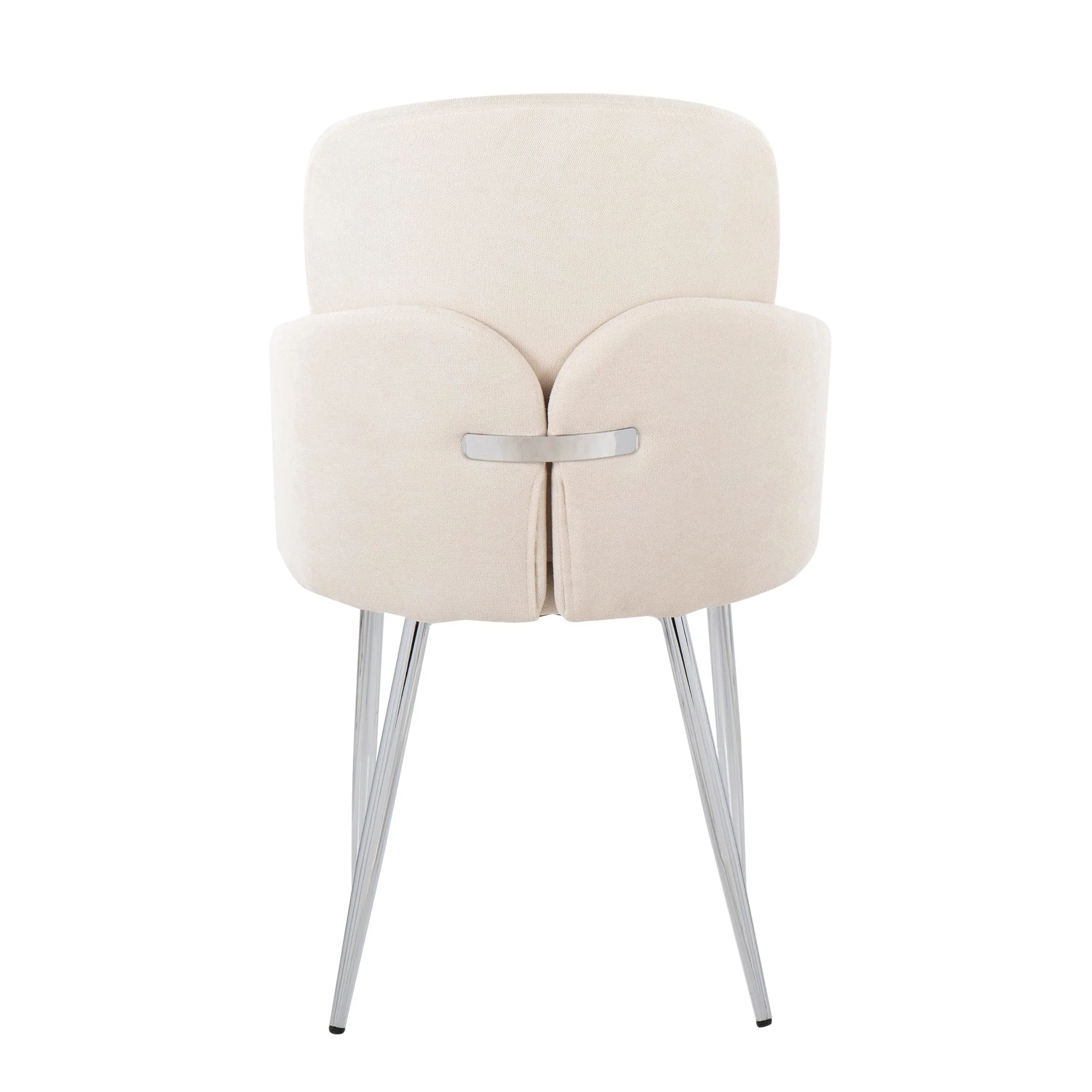 Dahlia Dining Chair - Set of 2 Cream By LumiSource - CH-DAHLIA2 SVFCR2 - Image 8