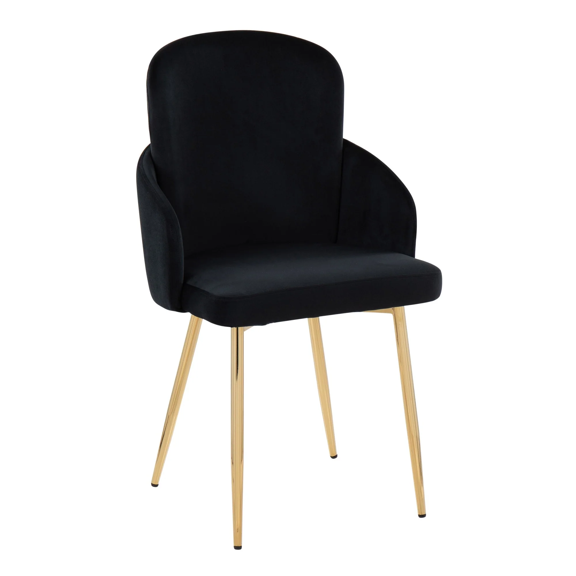 Dahlia Dining Chair - Set of 2 Black By LumiSource - CH-DAHLIA2 AUVBK2 - Image 5