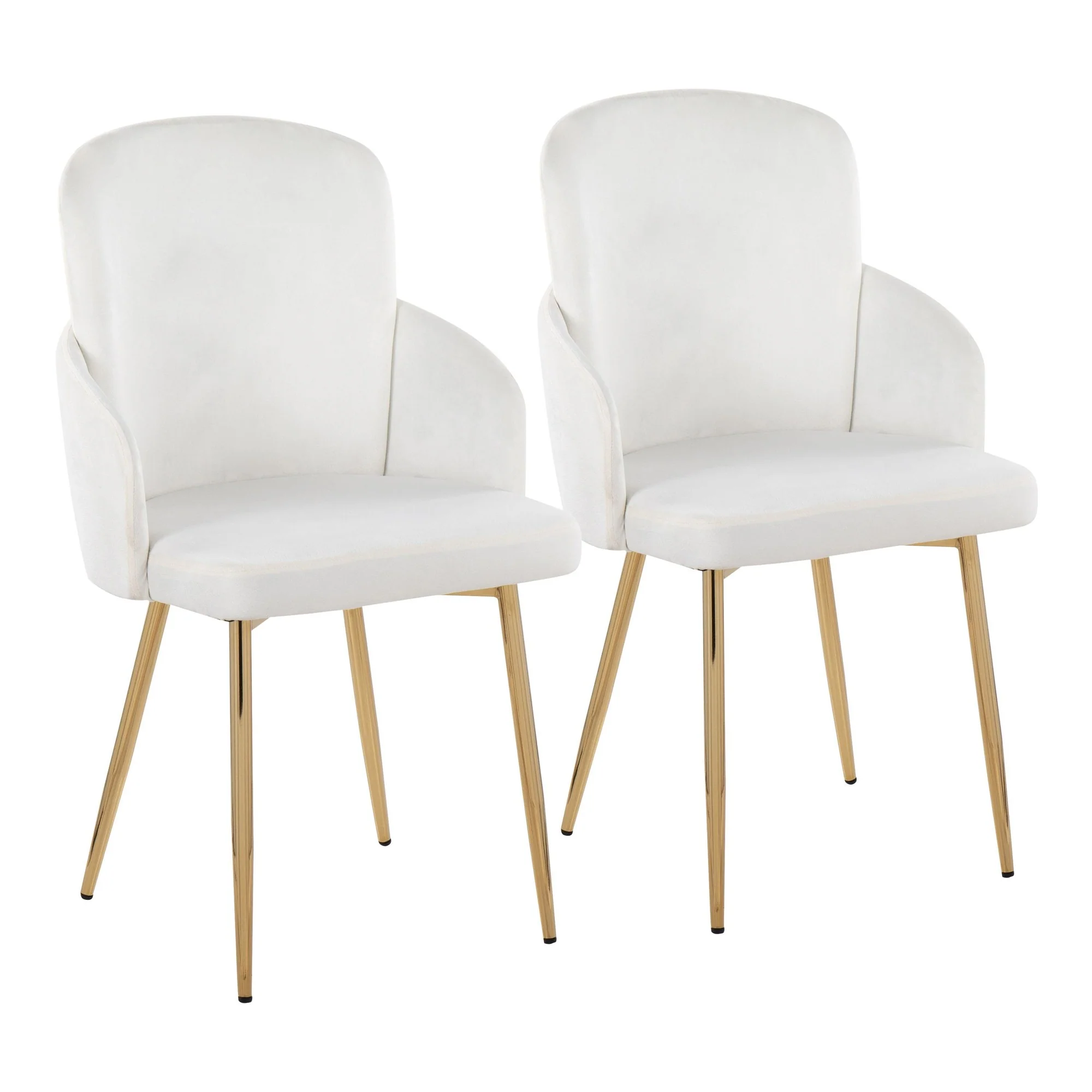 Dahlia Dining Chair - Set of 2 Black By LumiSource - CH-DAHLIA2 AUVBK2 - Image 9