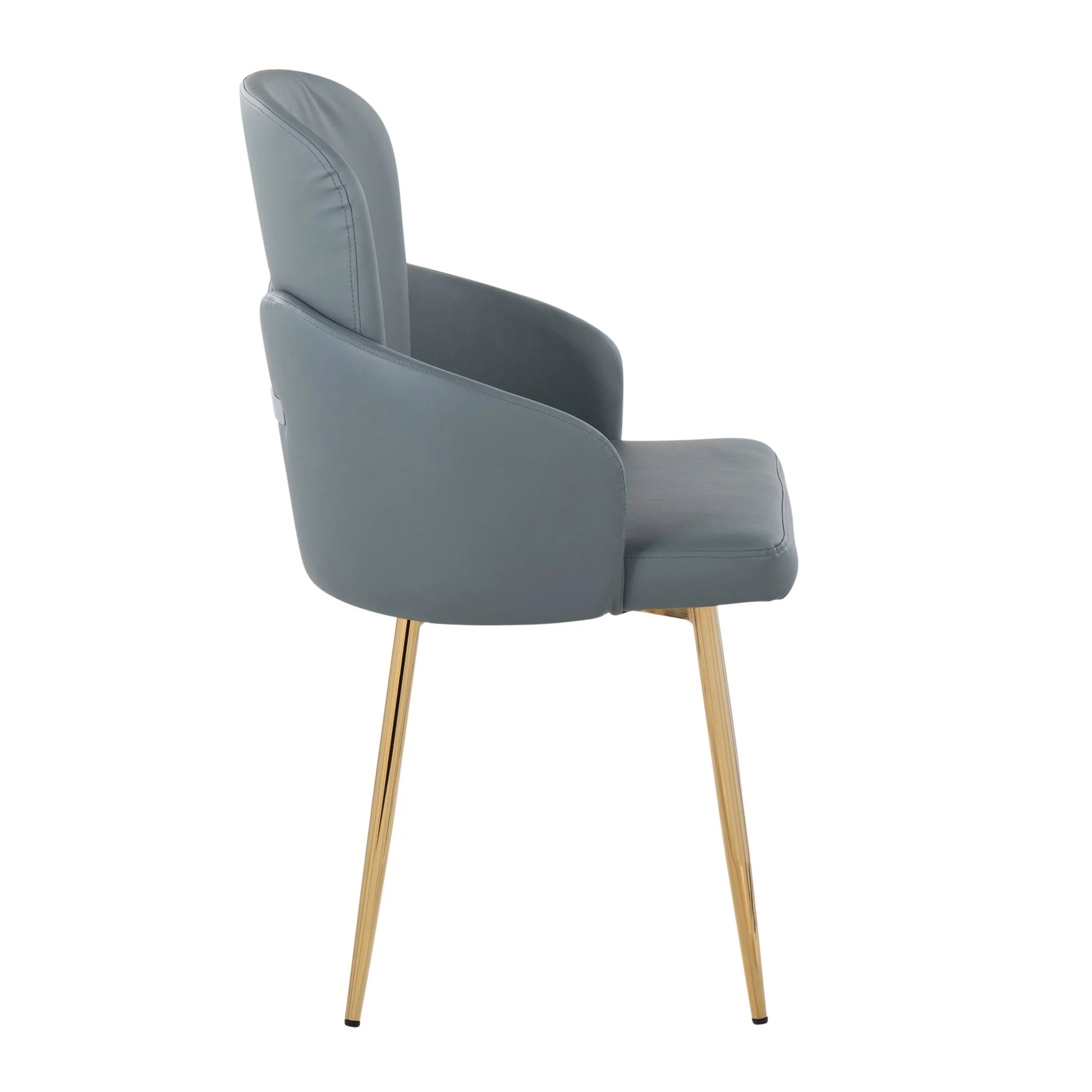 Dahlia Dining Chair - Set of 2 Gray By LumiSource - CH-DAHLIA2 AUGY2 - Image 6