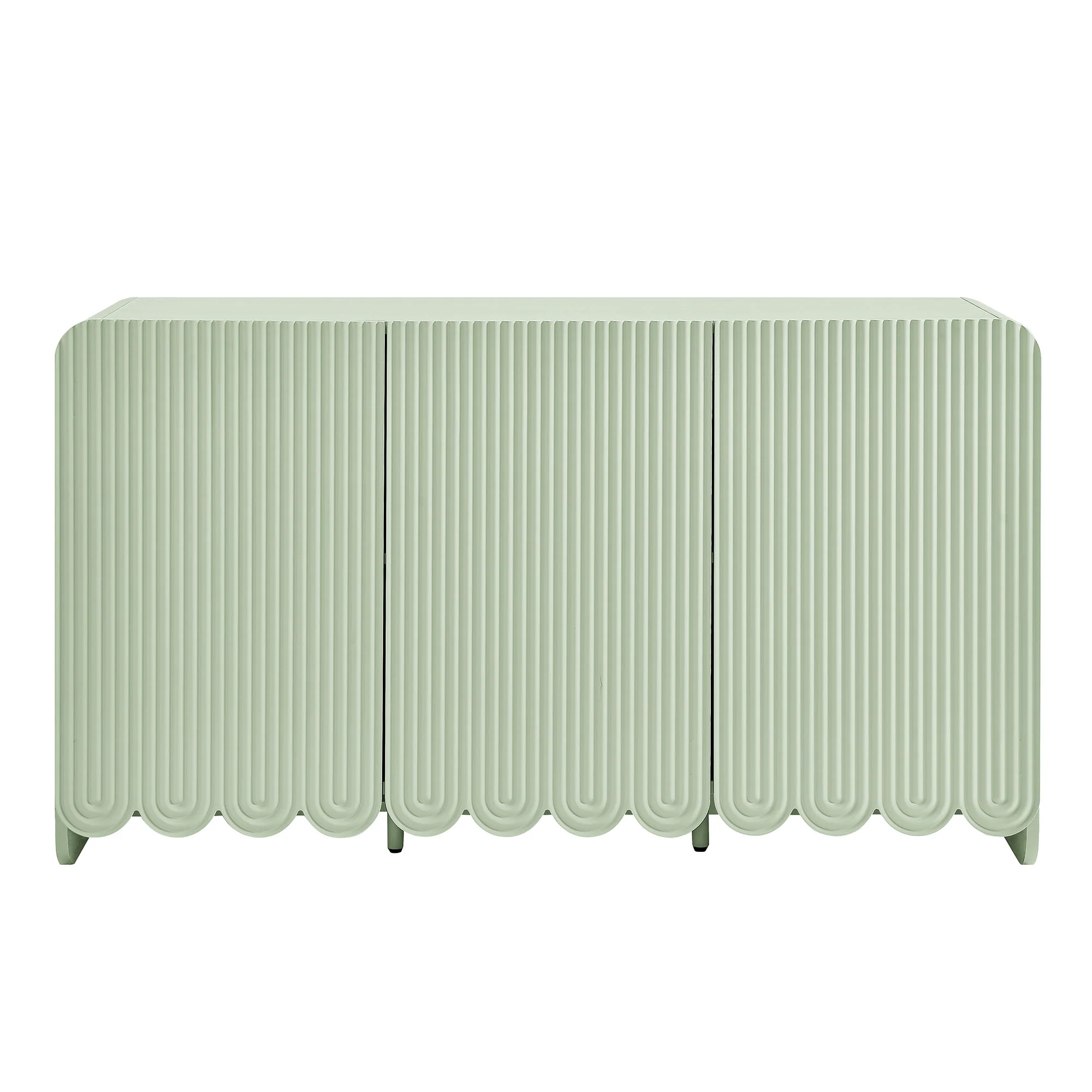 Dahlia Fluted and Scalloped Sideboard Storage Cabinet by Modway - Image 12