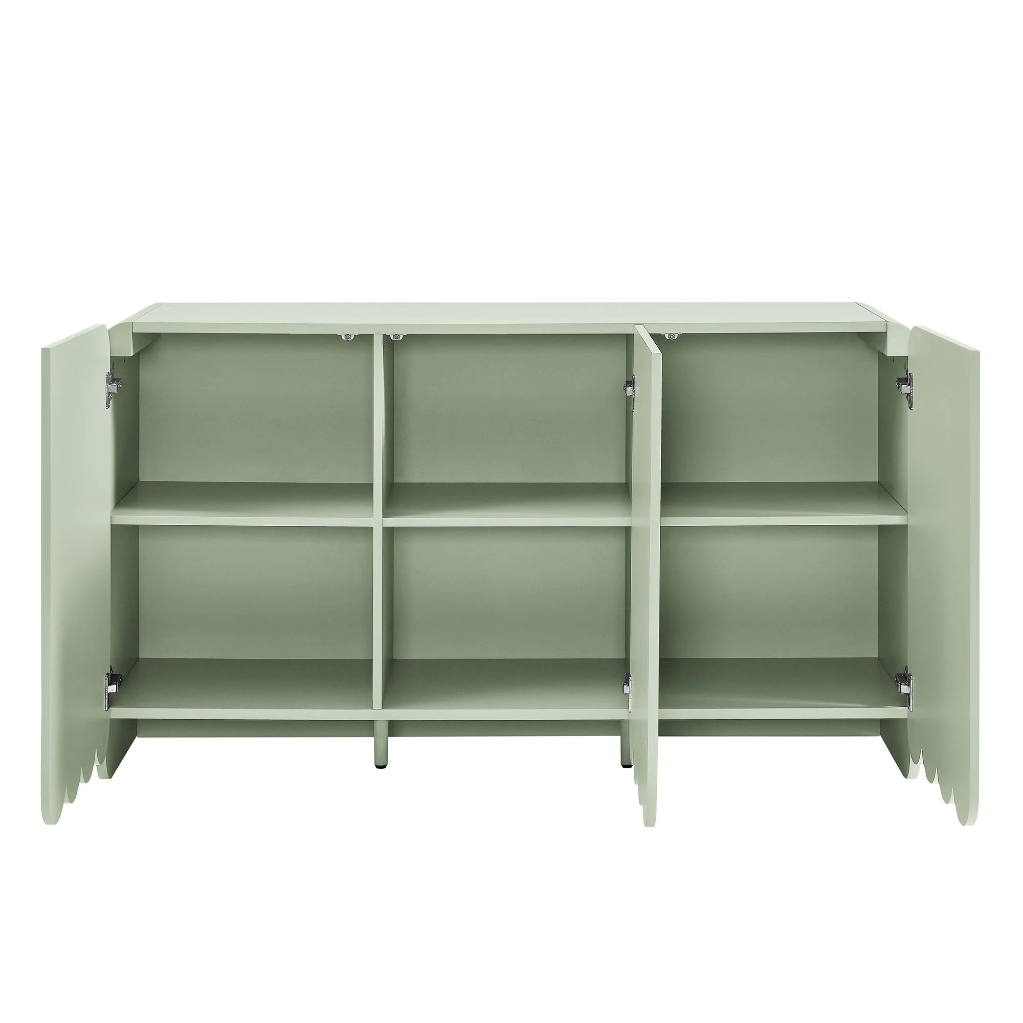 Dahlia Fluted and Scalloped Sideboard Storage Cabinet by Modway - Image 13