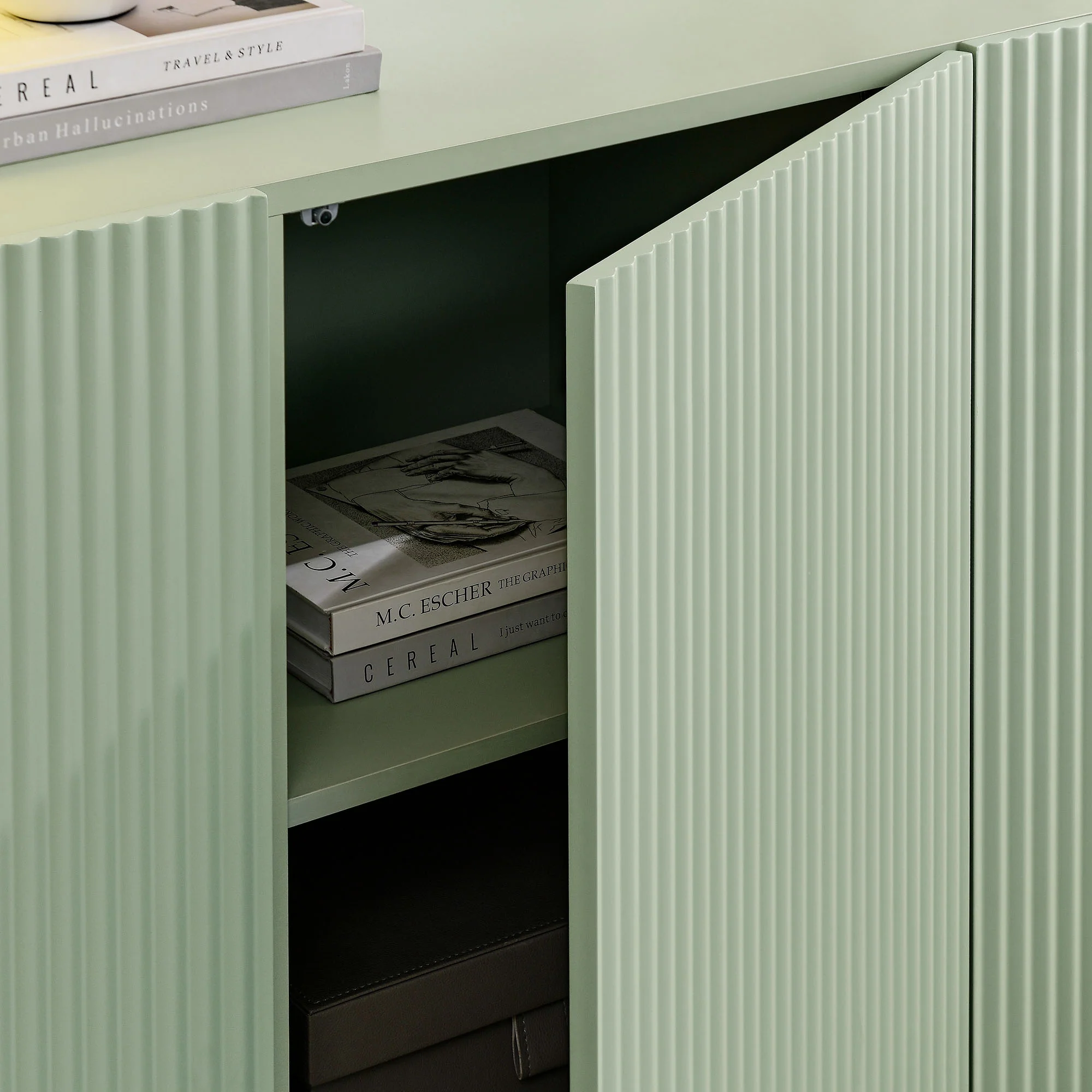 Dahlia Fluted and Scalloped Sideboard Storage Cabinet by Modway - Image 15