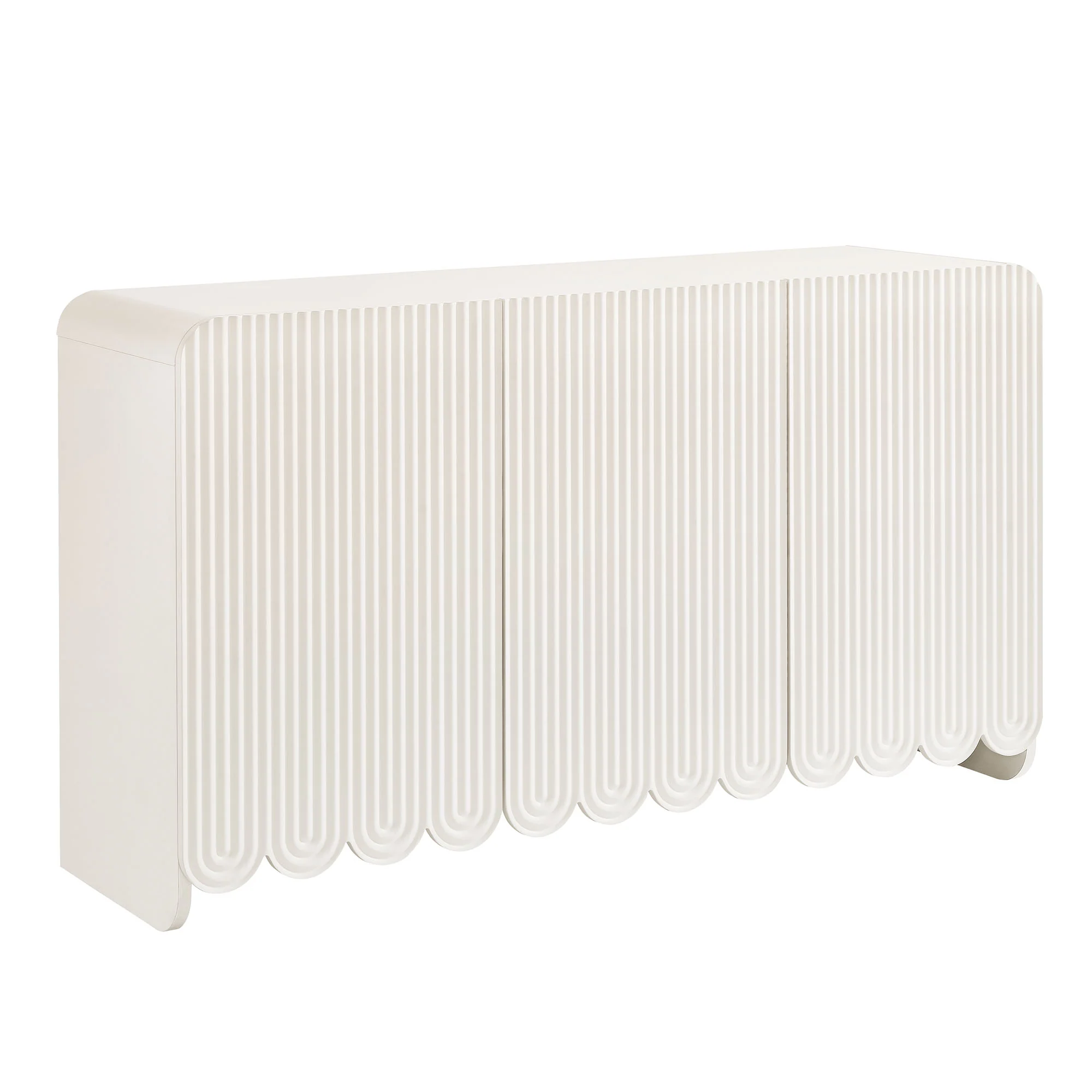 Dahlia Fluted and Scalloped Sideboard Storage Cabinet by Modway - Image 19