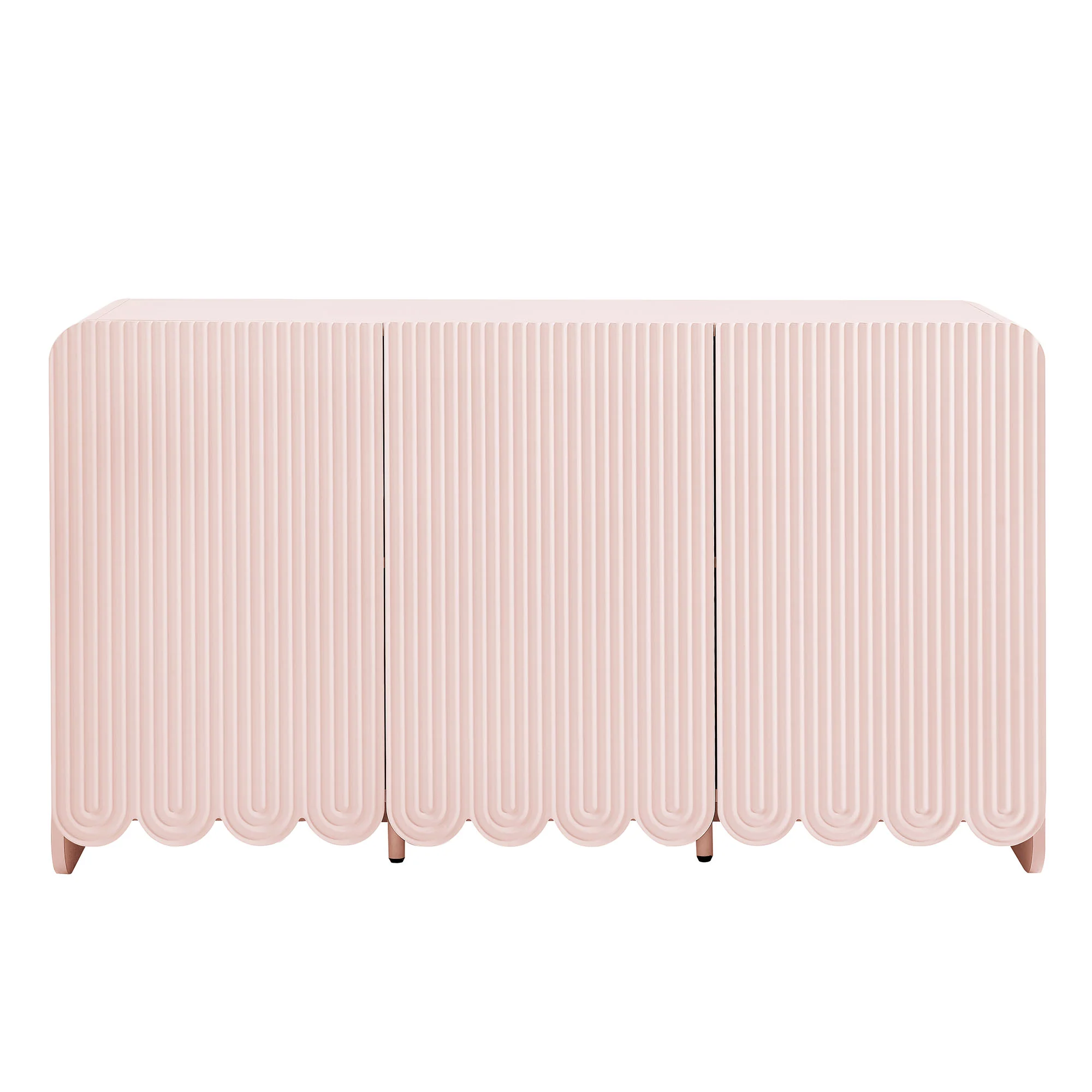 Dahlia Fluted and Scalloped Sideboard Storage Cabinet by Modway - Image 4