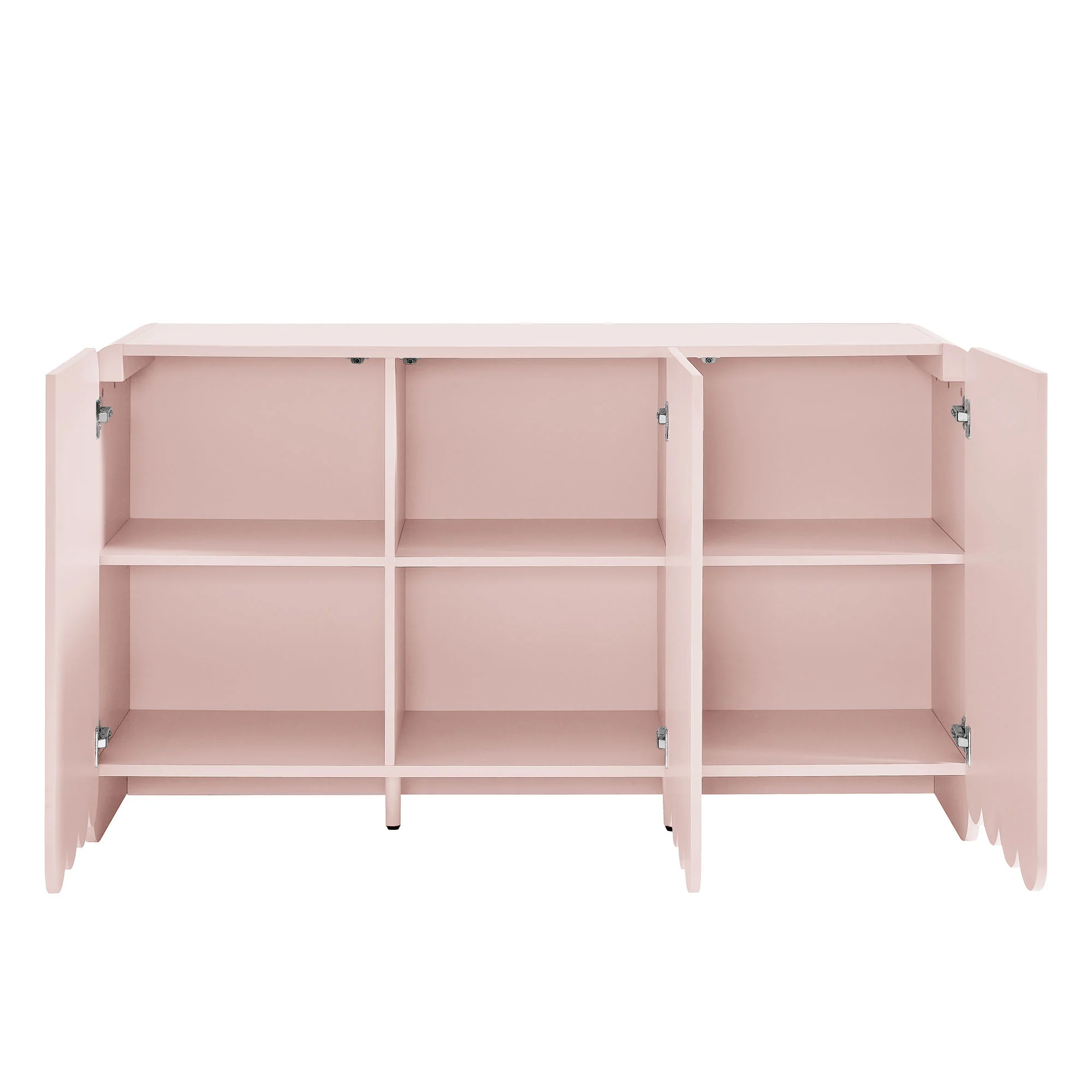 Dahlia Fluted and Scalloped Sideboard Storage Cabinet by Modway - Image 5