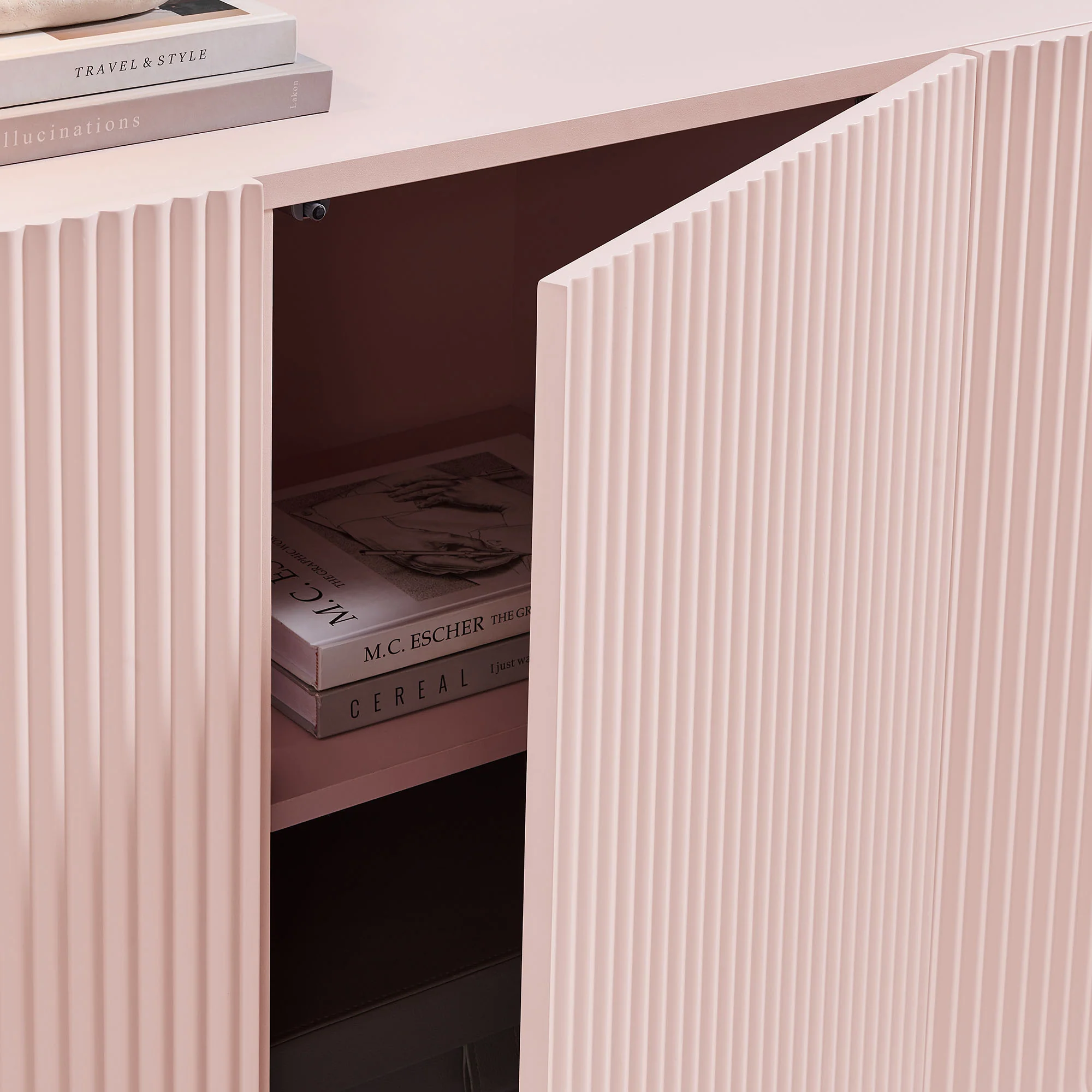 Dahlia Fluted and Scalloped Sideboard Storage Cabinet by Modway - Image 7
