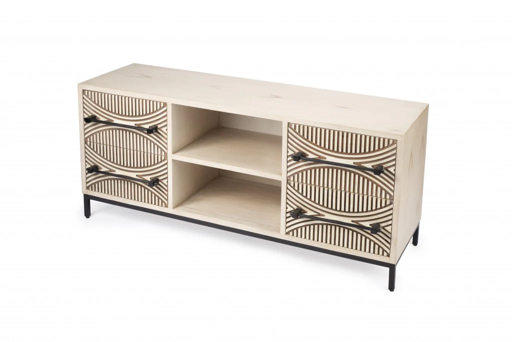 Dalvin 4 drawers TV Stand By Homeroots - Image 2