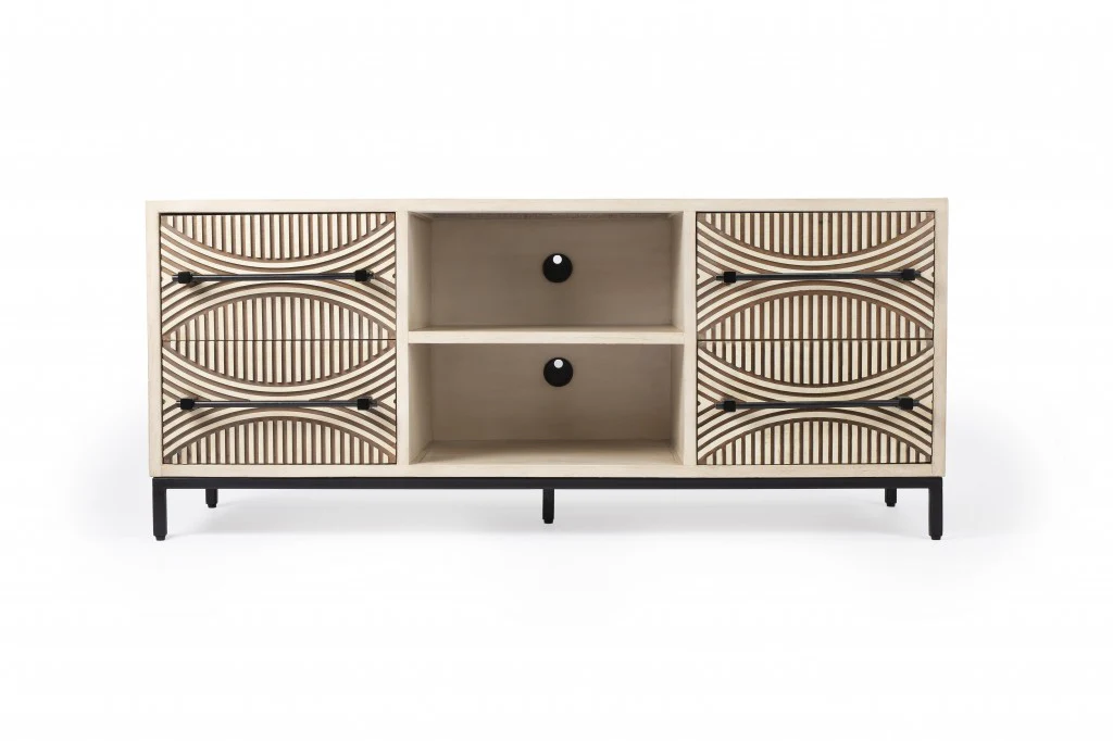 Dalvin 4 drawers TV Stand By Homeroots - Image 7