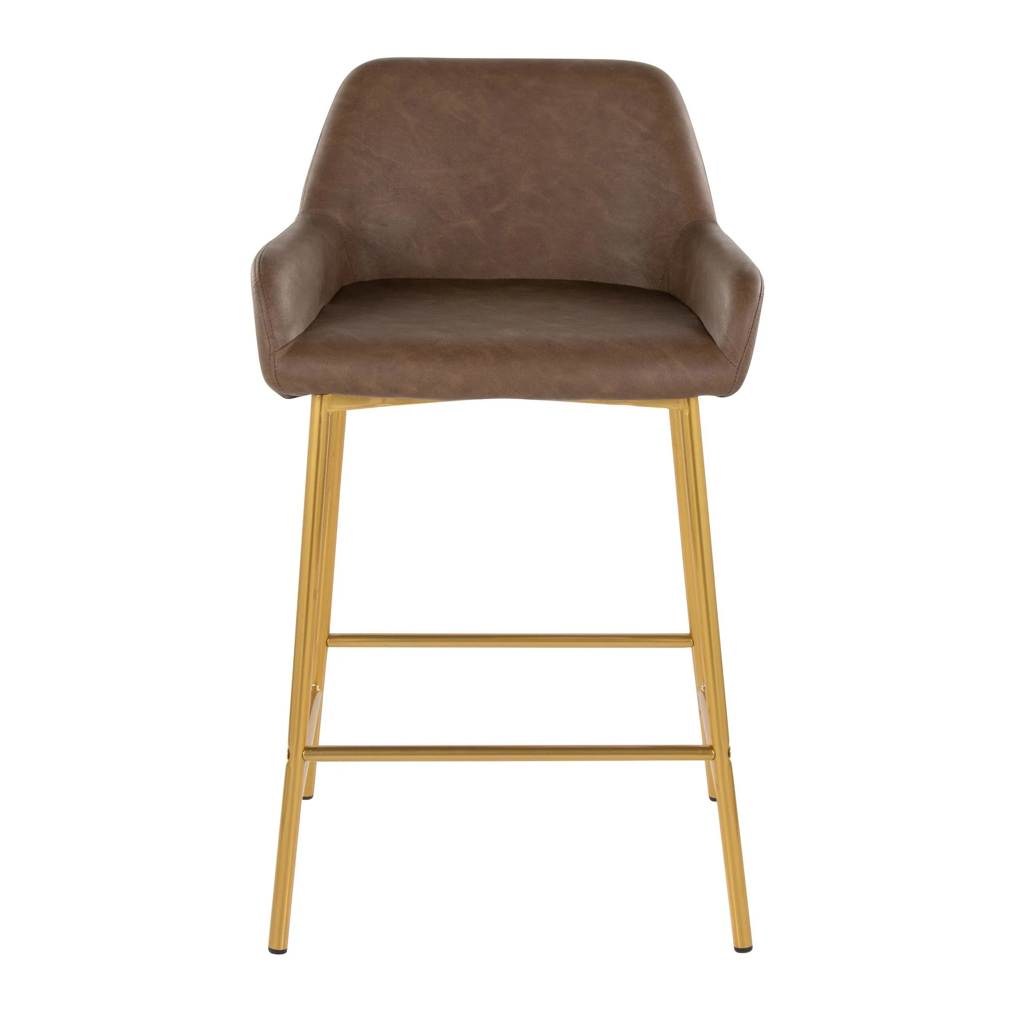 Daniella 24" Fixed-Height Counter Stool - Set of 2 By LumiSource - B24-DNLAPU2 AUE2 - Image 8
