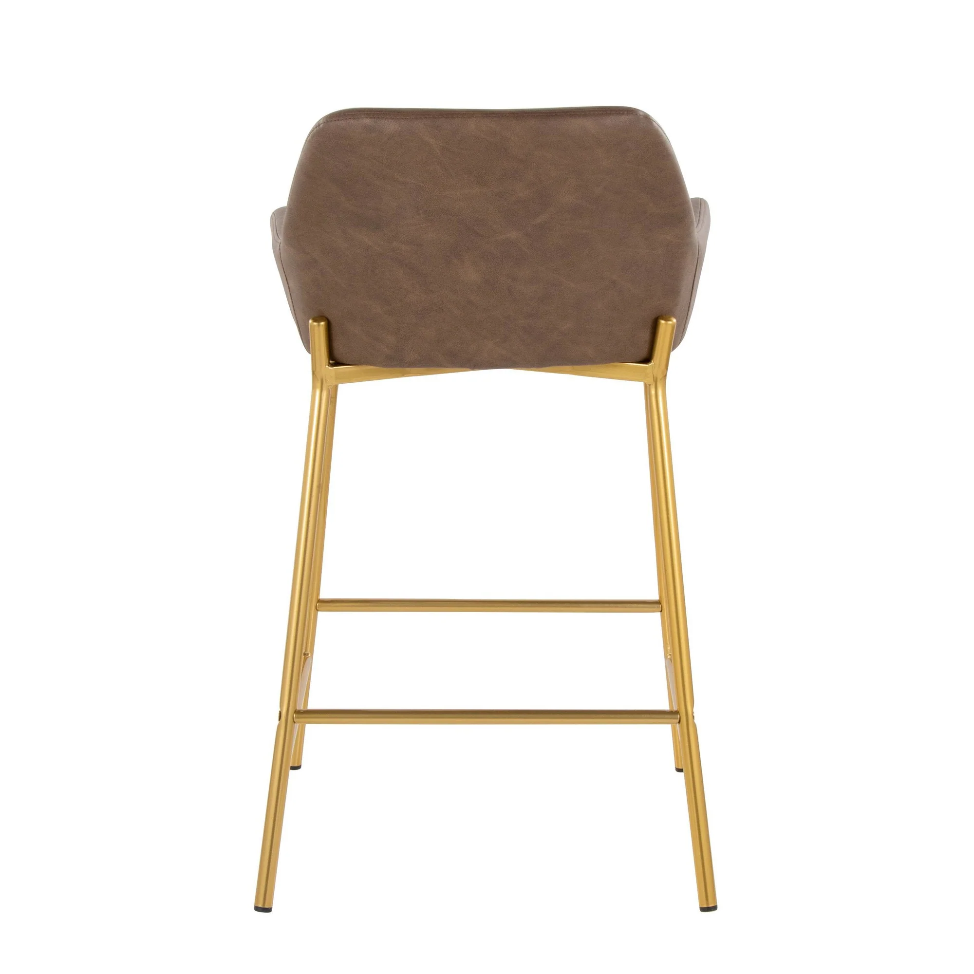 Daniella 24" Fixed-Height Counter Stool - Set of 2 By LumiSource - B24-DNLAPU2 AUE2 - Image 9