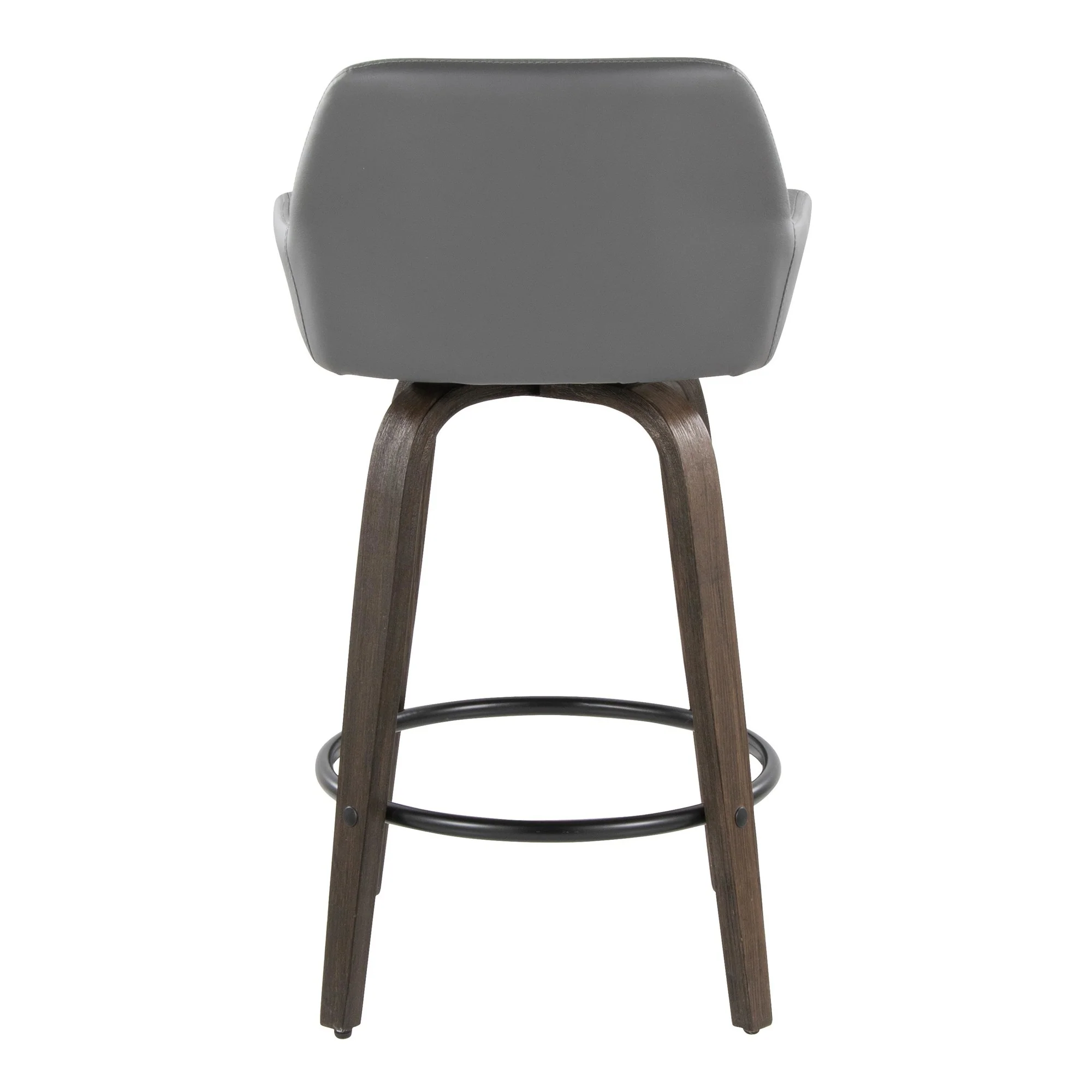 Daniella 26" Fixed-Height Counter Stool - Set of 2 By LumiSource - B26-DNLAPU-GRTZQ2 BNCAM2 - Image 20