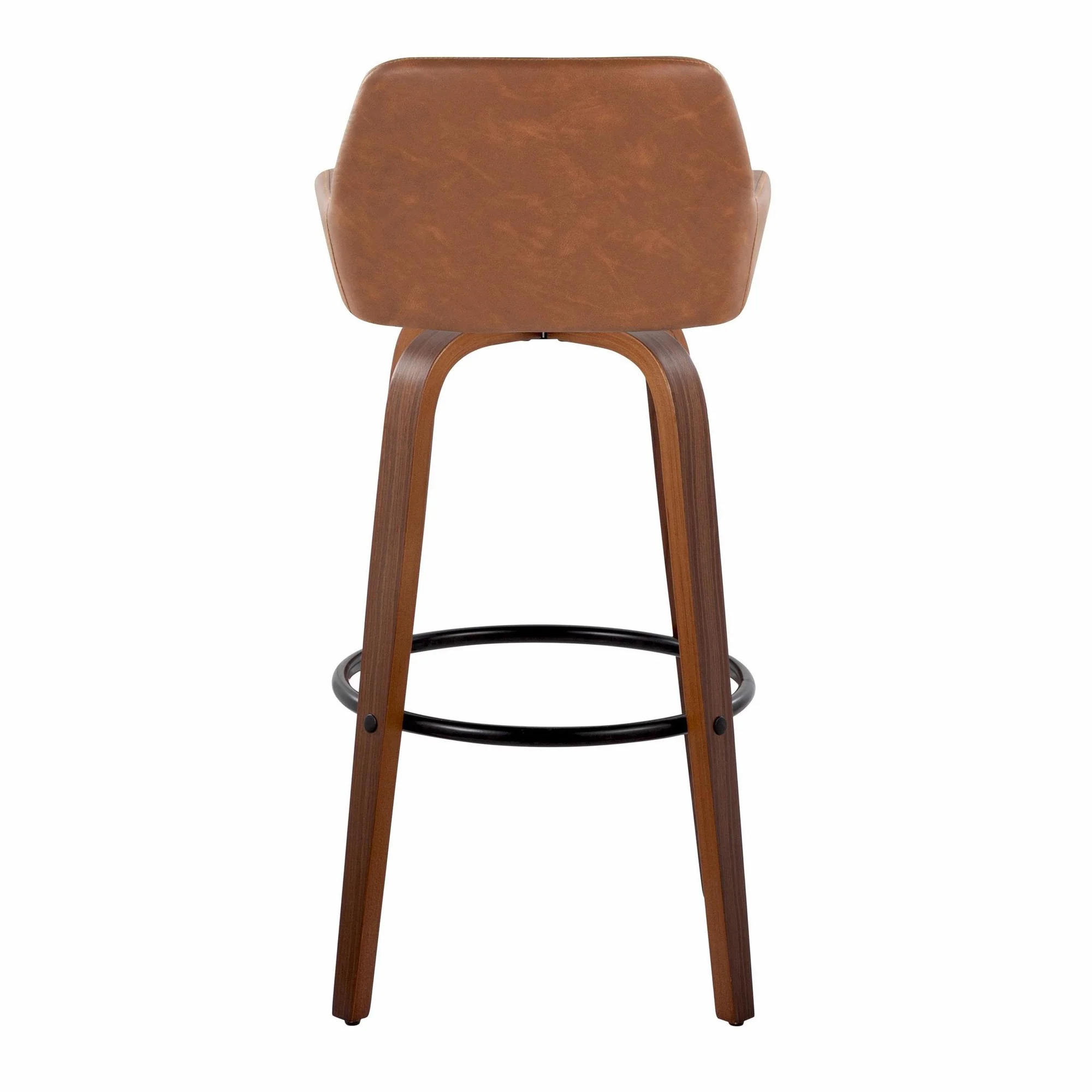 Daniella 30" Fixed-Height Barstool - Set of 2 By LumiSource - B30-DNLAPU-GRTZQ2 WLCAM2 - Image 10