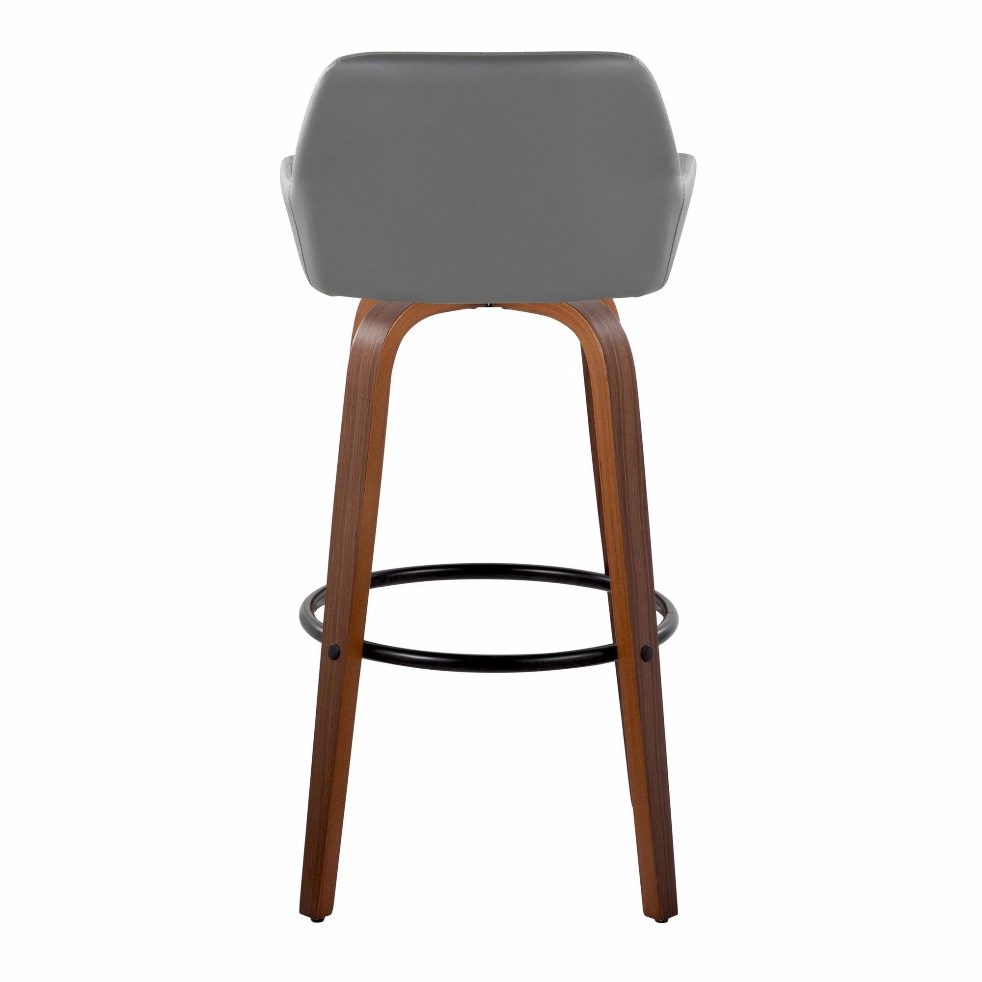 Daniella 30" Fixed-Height Barstool - Set of 2 By LumiSource - B30-DNLAPU-GRTZQ2 WLCAM2 - Image 20