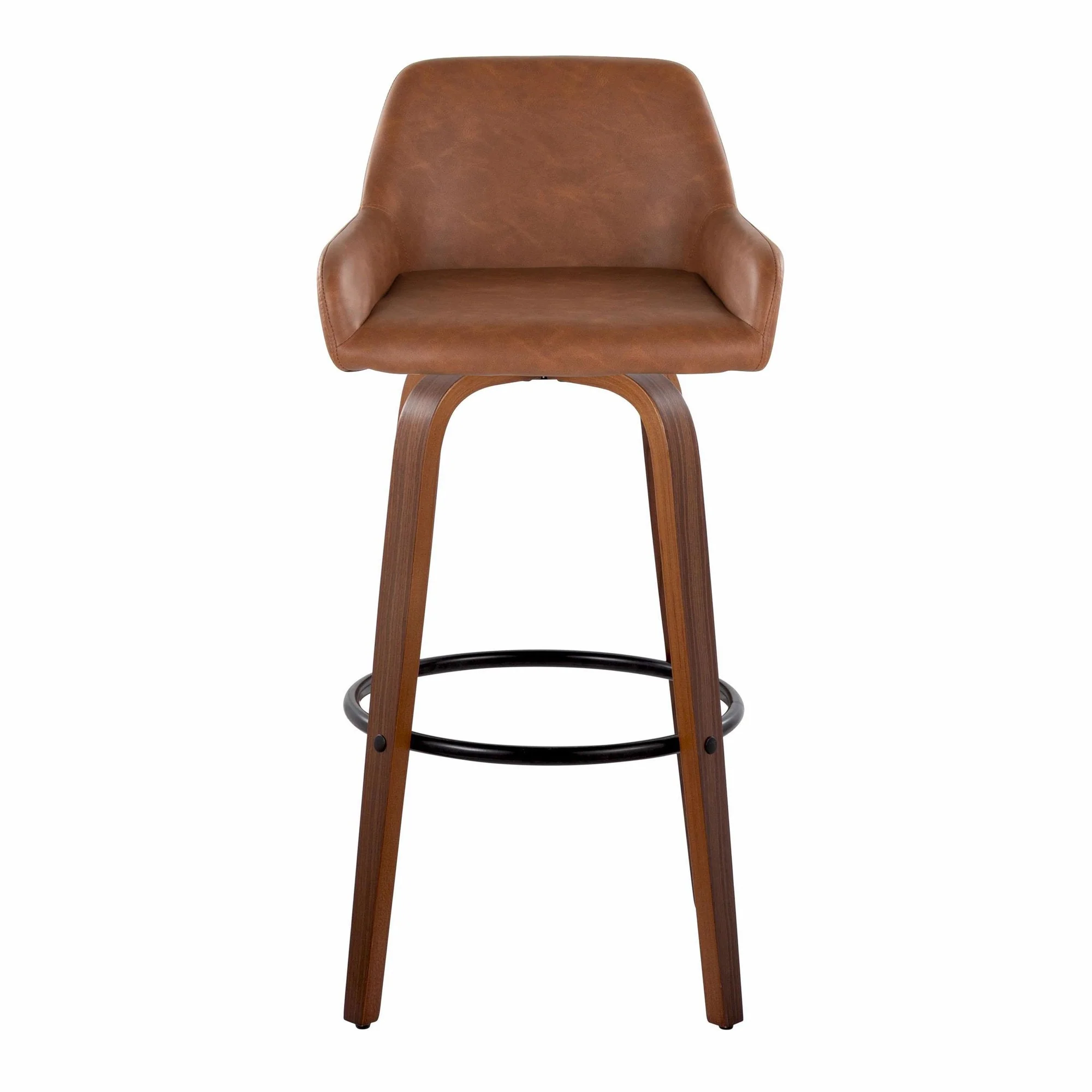 Daniella 30" Fixed-Height Barstool - Set of 2 By LumiSource - B30-DNLAPU-GRTZQ2 WLCAM2 - Image 9