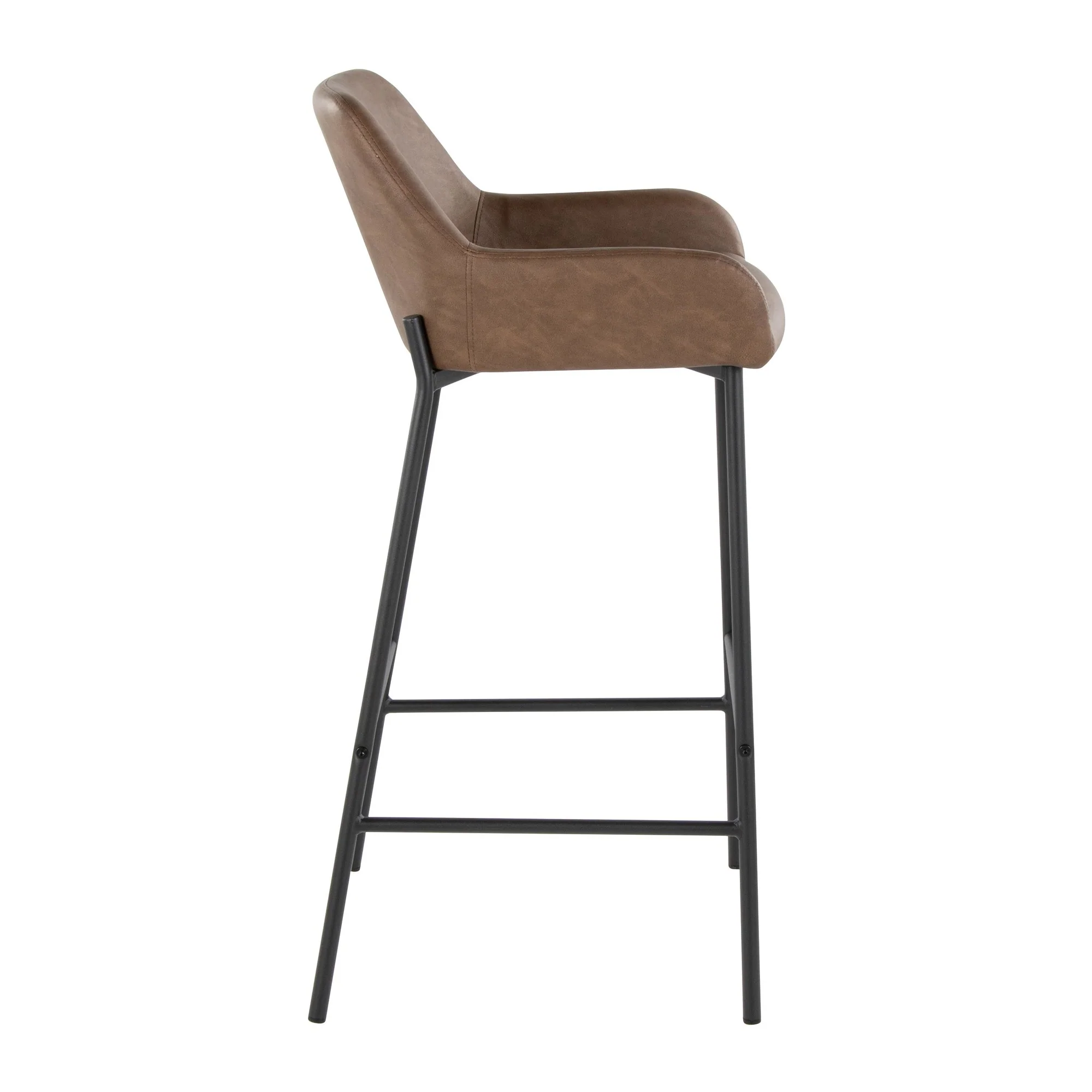 Daniella 30" Fixed-Height Barstool - Set of 2 By LumiSource - B30-DNLAPU2 AUE2 - Image 12