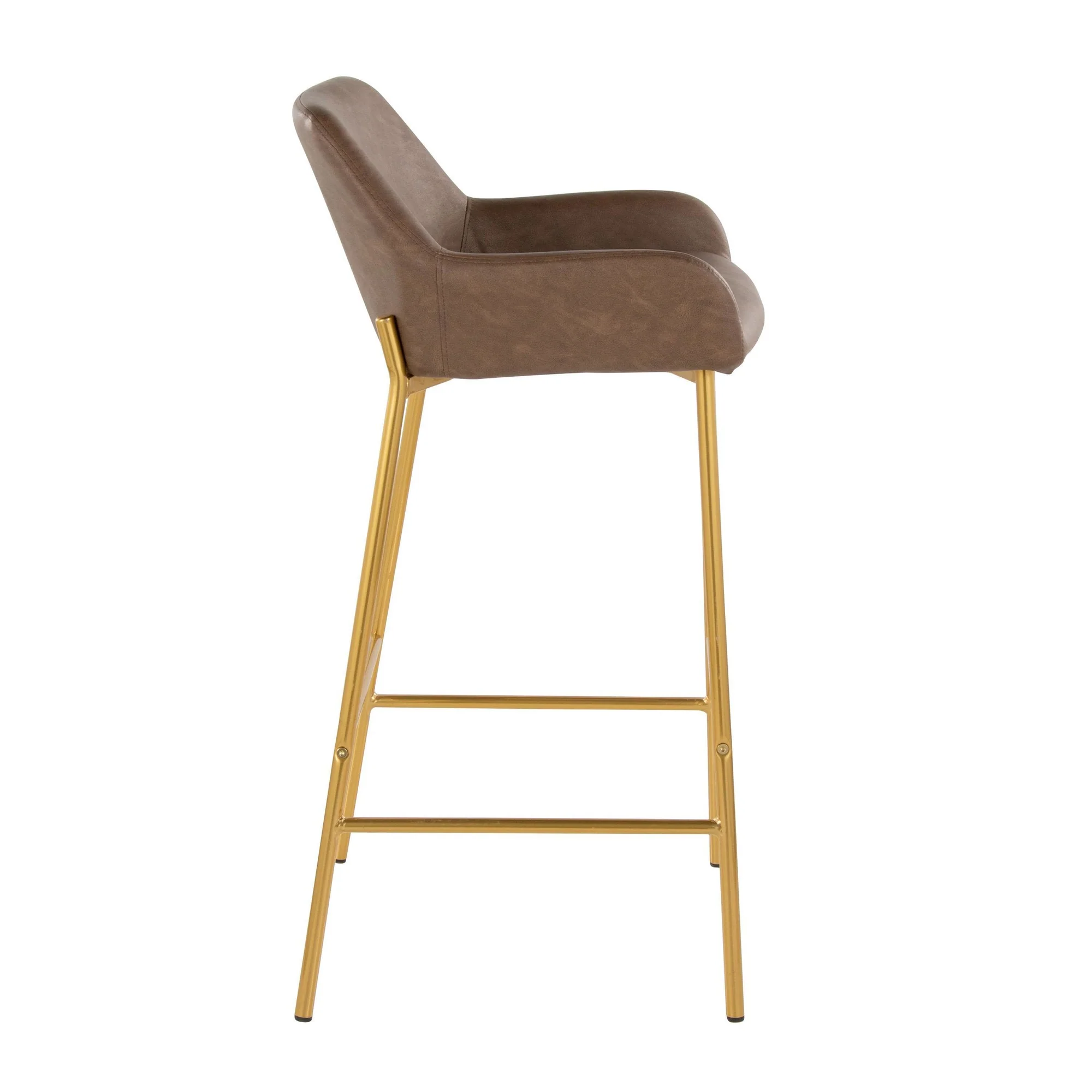 Daniella 30" Fixed-Height Barstool - Set of 2 By LumiSource - B30-DNLAPU2 AUE2 - Image 4