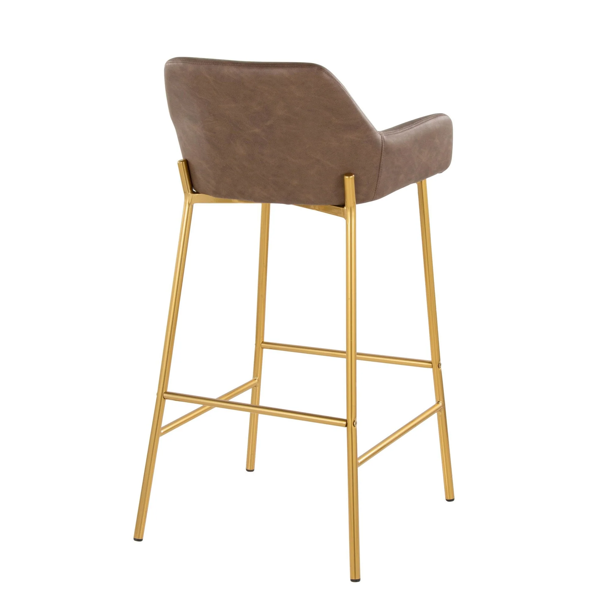 Daniella 30" Fixed-Height Barstool - Set of 2 By LumiSource - B30-DNLAPU2 AUE2 - Image 5