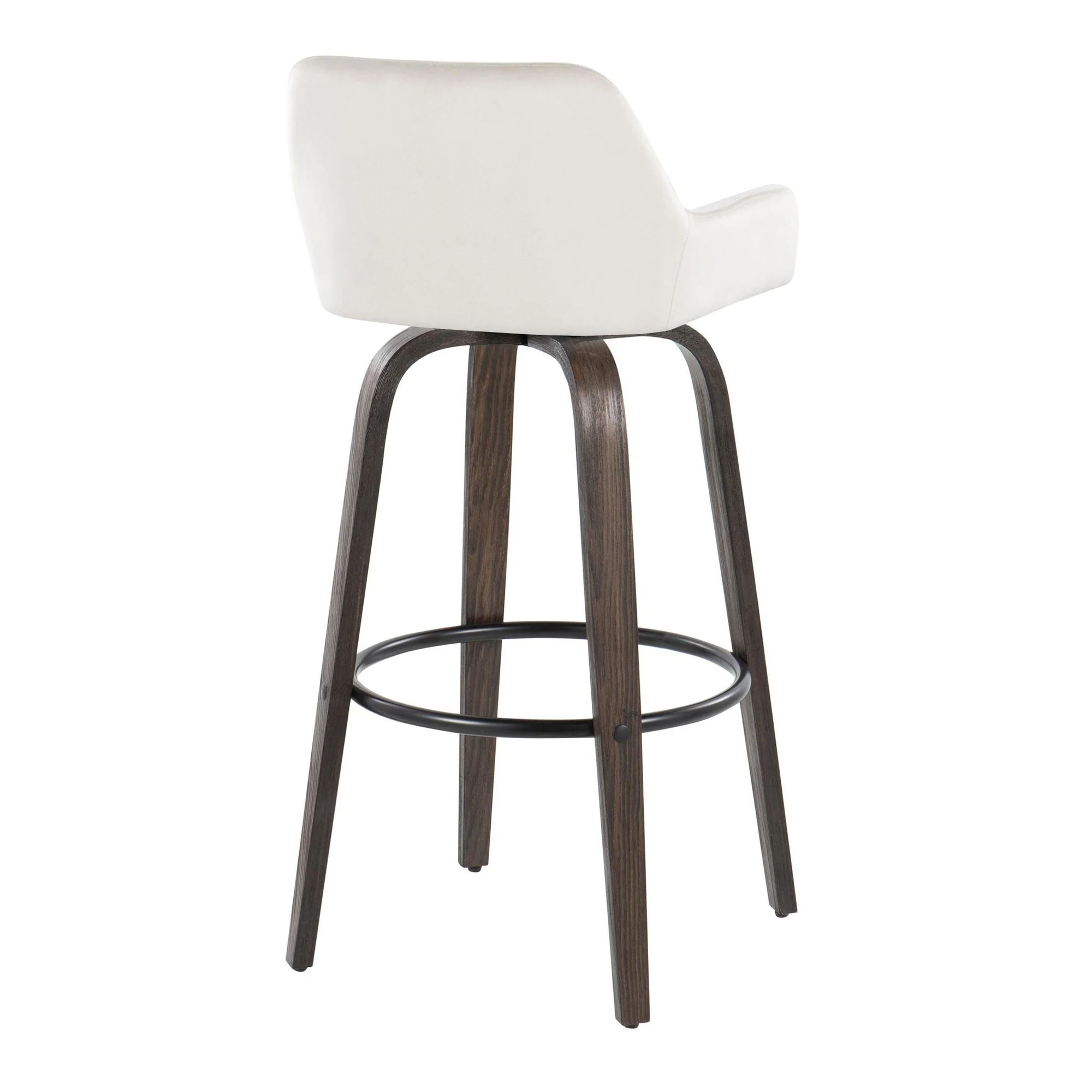 Daniella 30" Fixed-Height Barstool - Set of 2 By LumiSource - B30-DNLAV-GRTZQ2 BNBK2 - Image 18