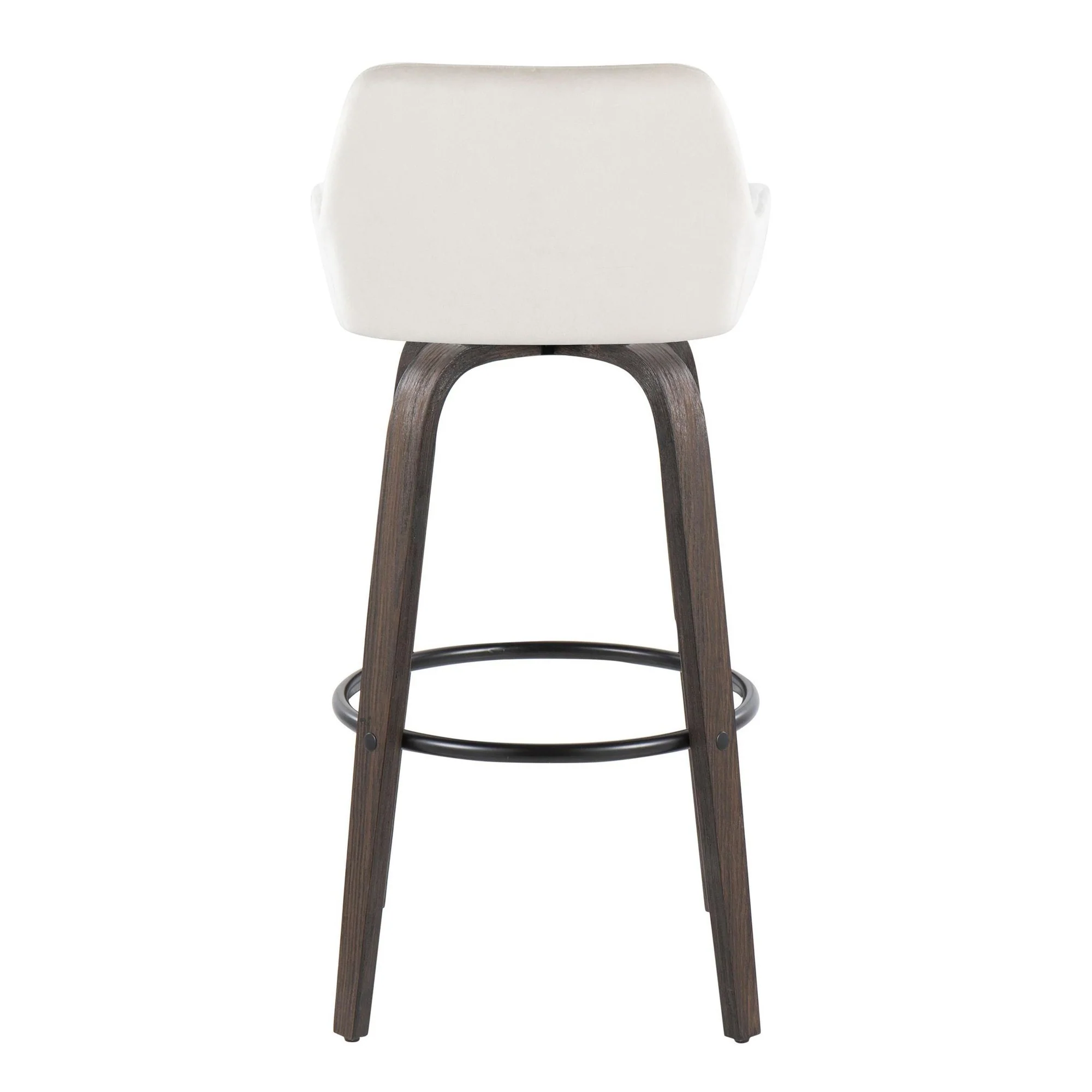Daniella 30" Fixed-Height Barstool - Set of 2 By LumiSource - B30-DNLAV-GRTZQ2 BNBK2 - Image 21