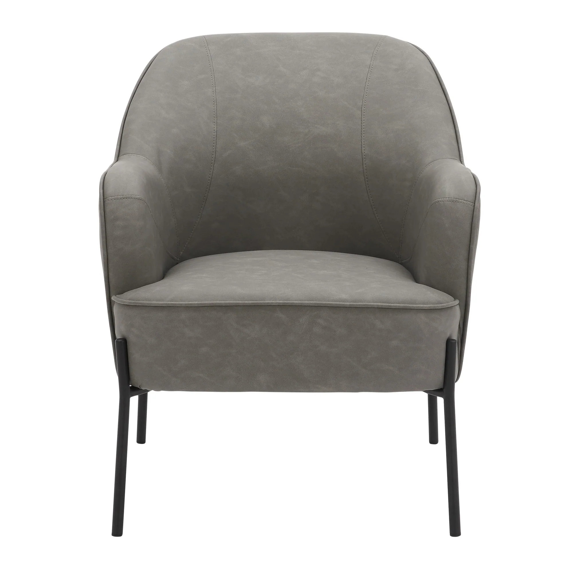 Daniella Accent Chair Brown By LumiSource - Image 11