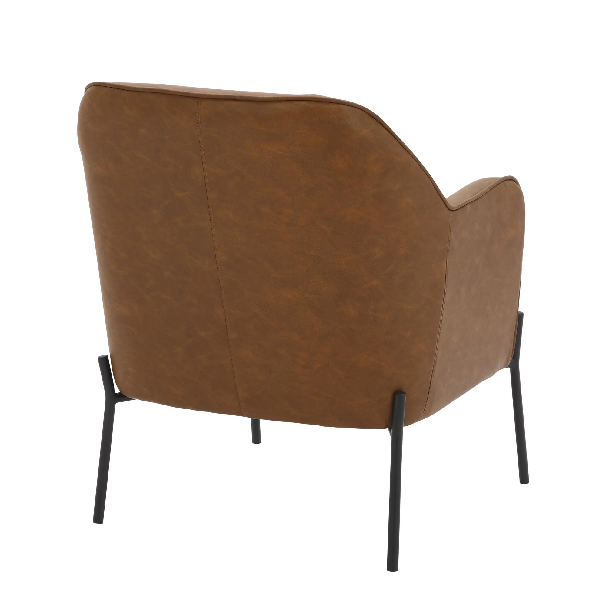 Daniella Accent Chair Brown By LumiSource - Image 3
